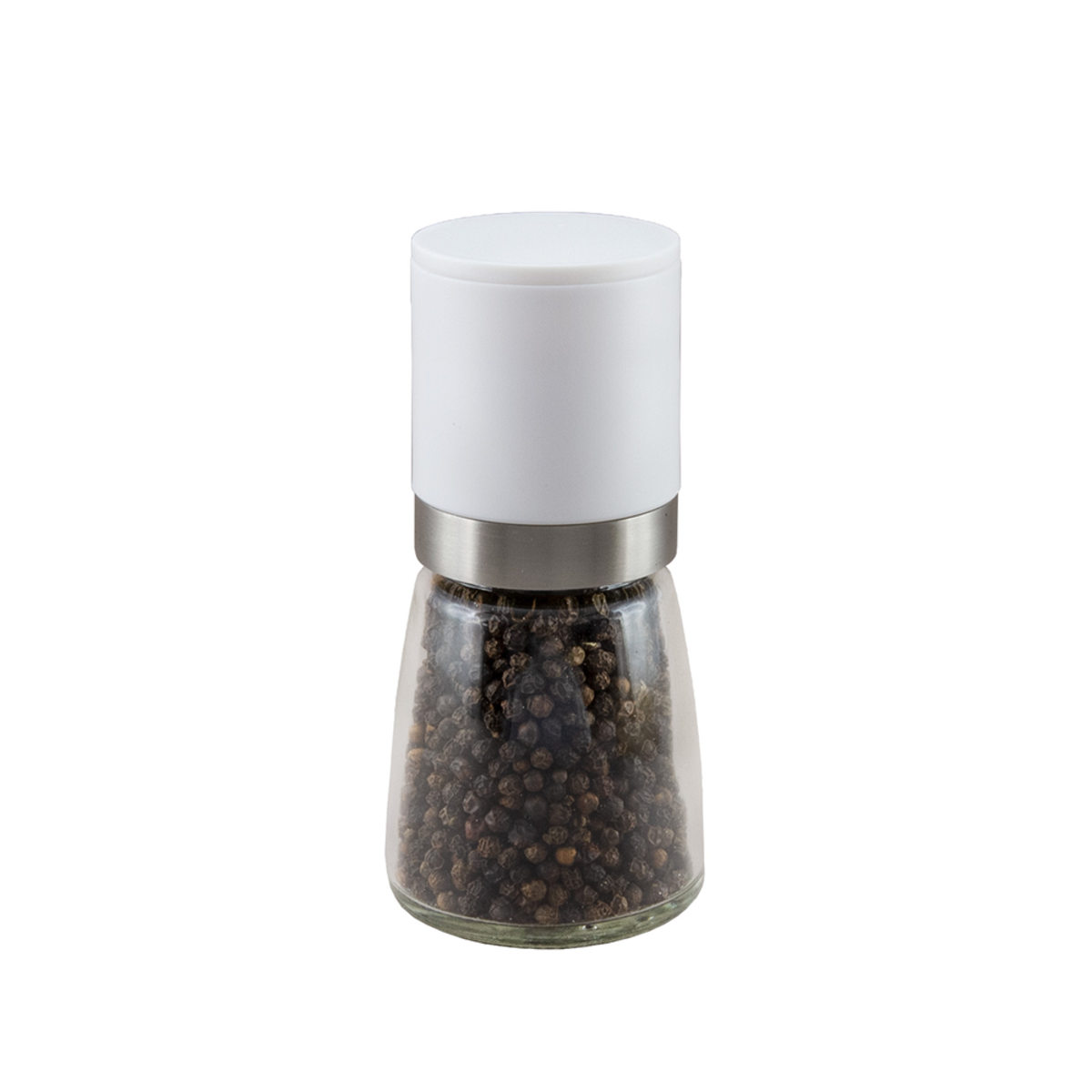 G&S Aura Upside-Down Pepper Mill 13.5cm – Black Peppercorn