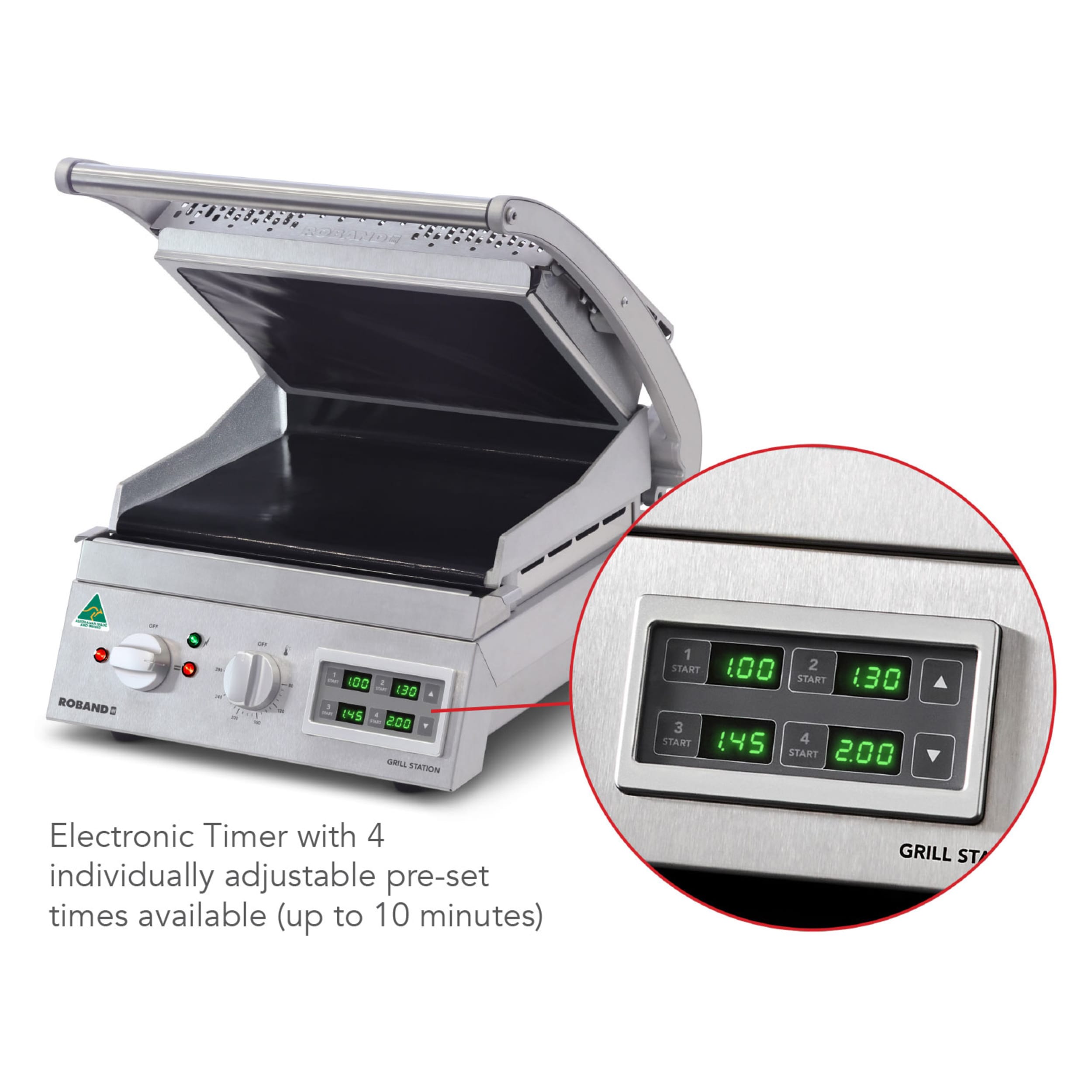 Roband Commercial Grill Station and Accessories GSA610SE