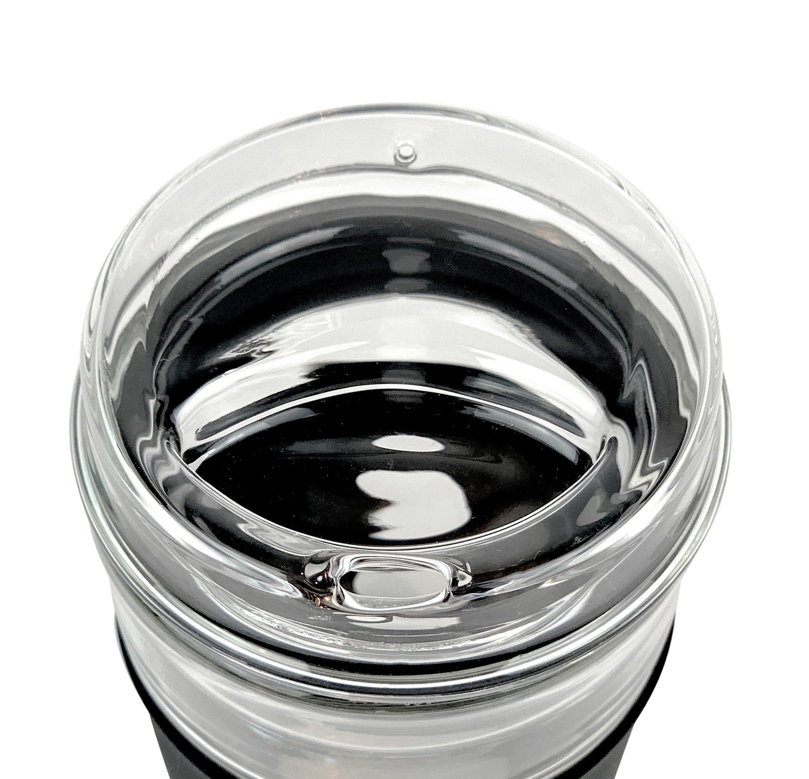 IOco 12oz Reusable Glass Coffee Travel Cup - Eucalyptus