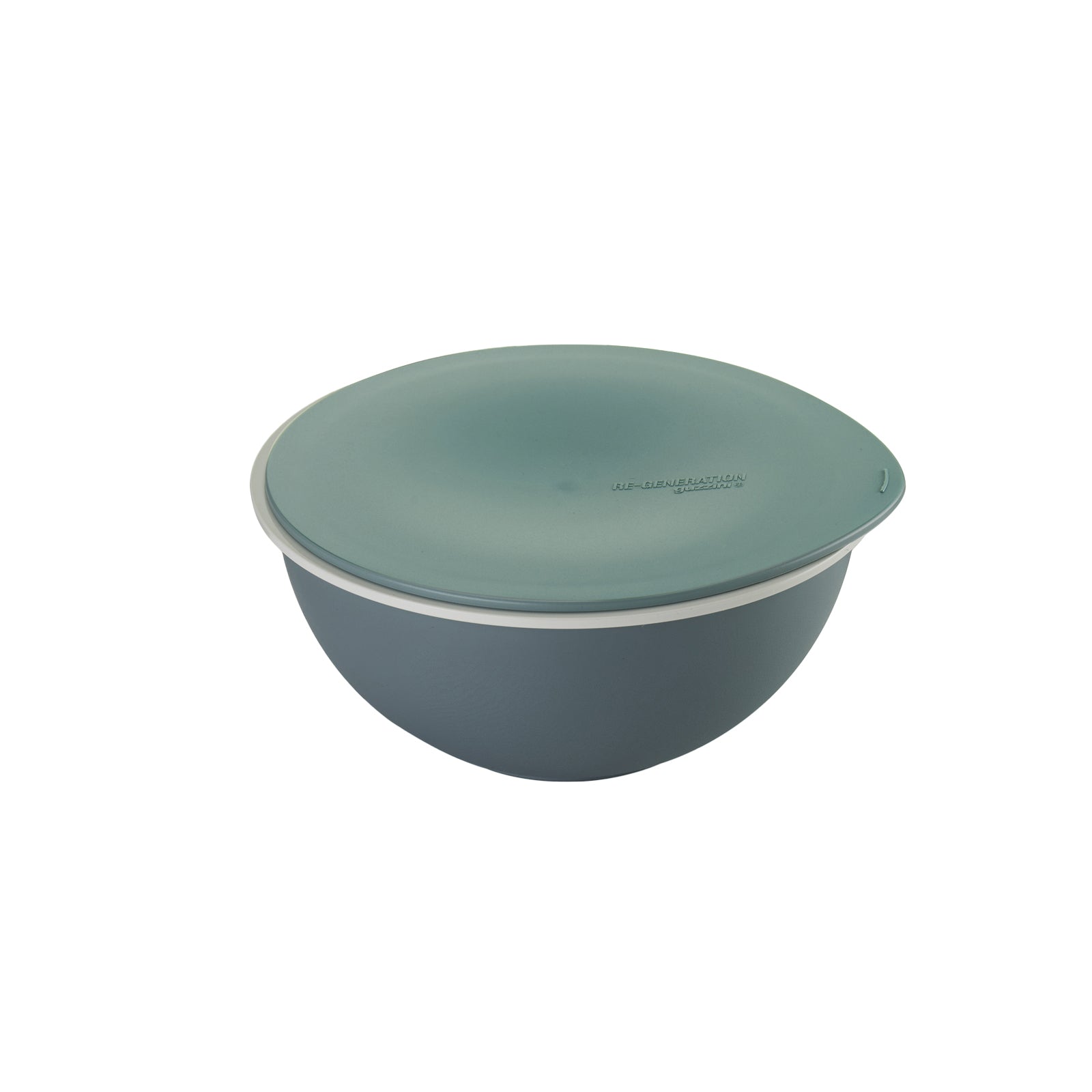 Guzzini Round Bowl W Lid 0.8L - Olive Green