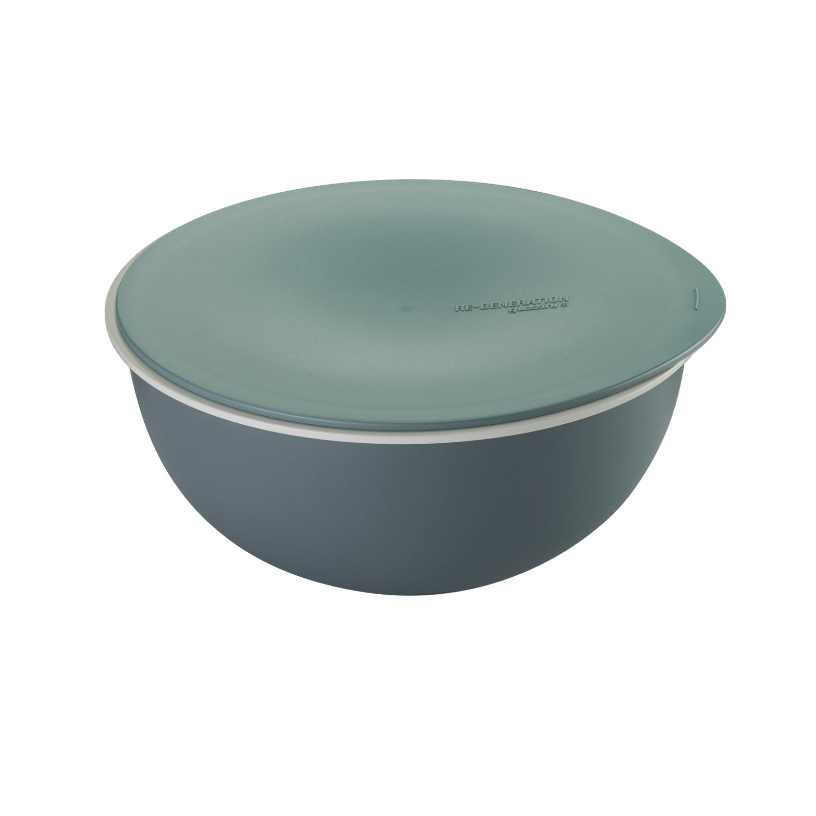 Guzzini Round Bowl W Lid 1.8L - Olive Green