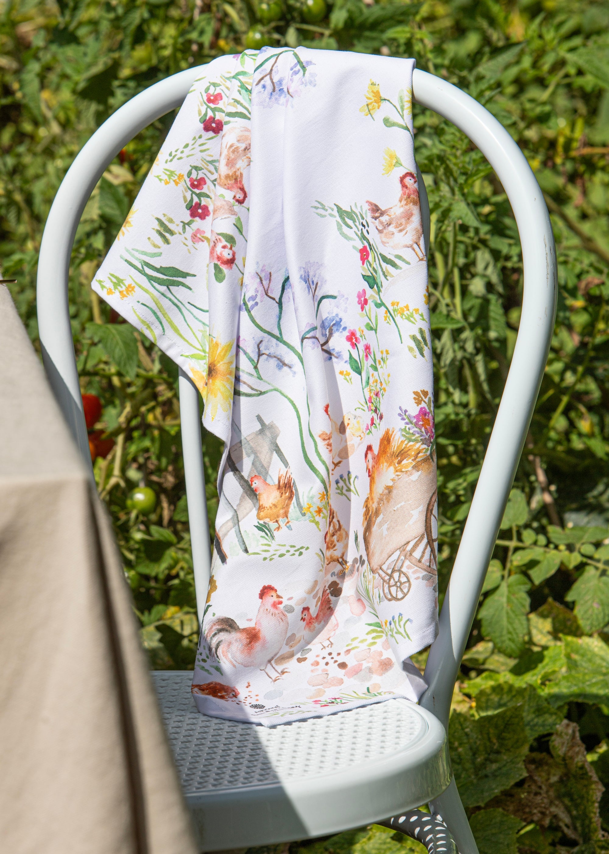 Ashdene Garden Hens 2pk Kitchen Towel