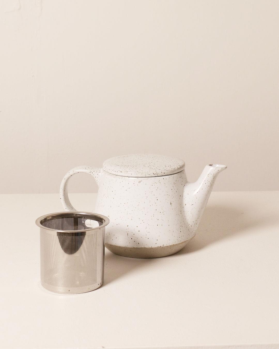 Robert Gordon Ritual Teapot - Speckled White
