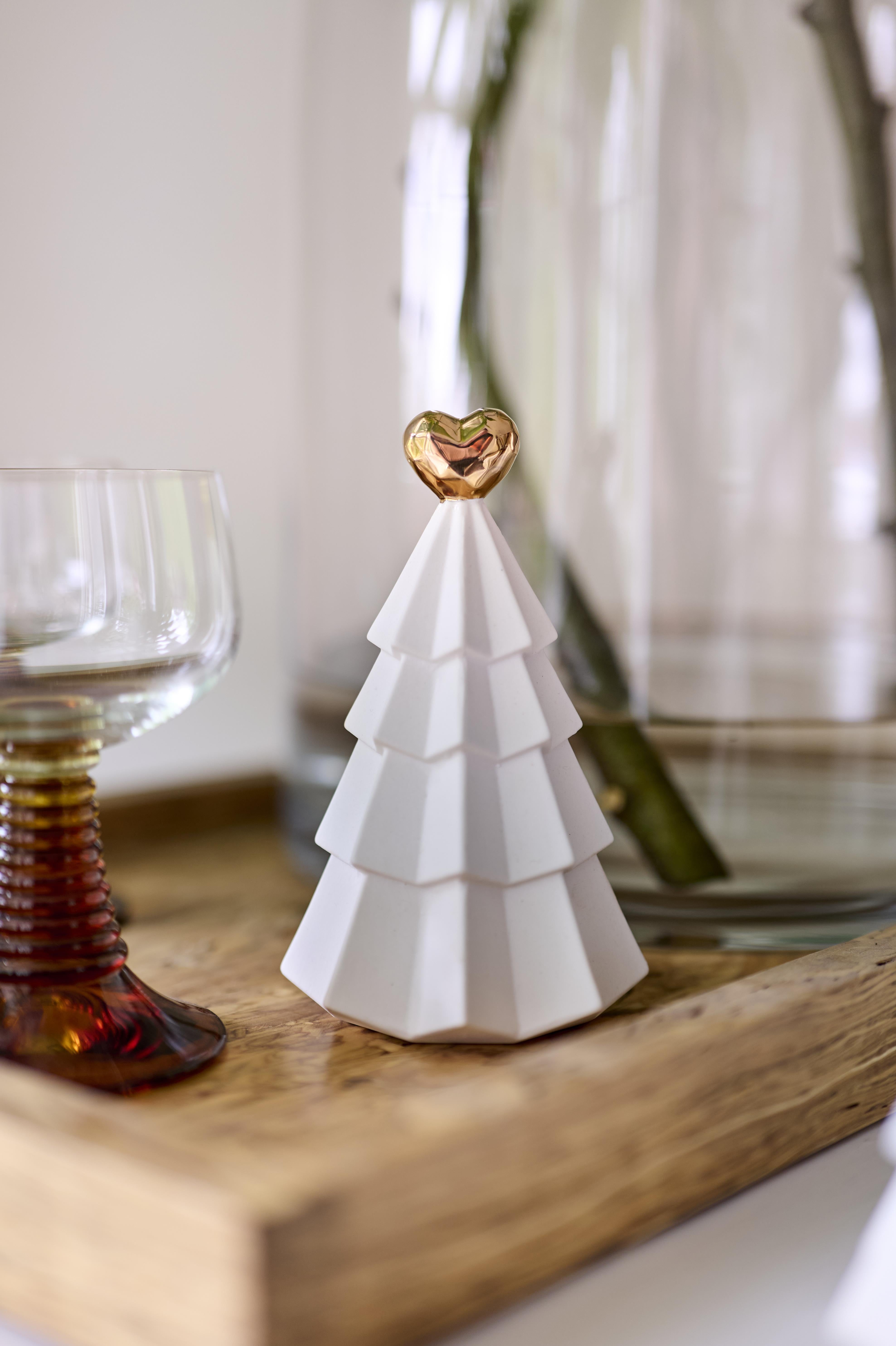 Robert Gordon Prancer Christmas Tree with Gold Heart