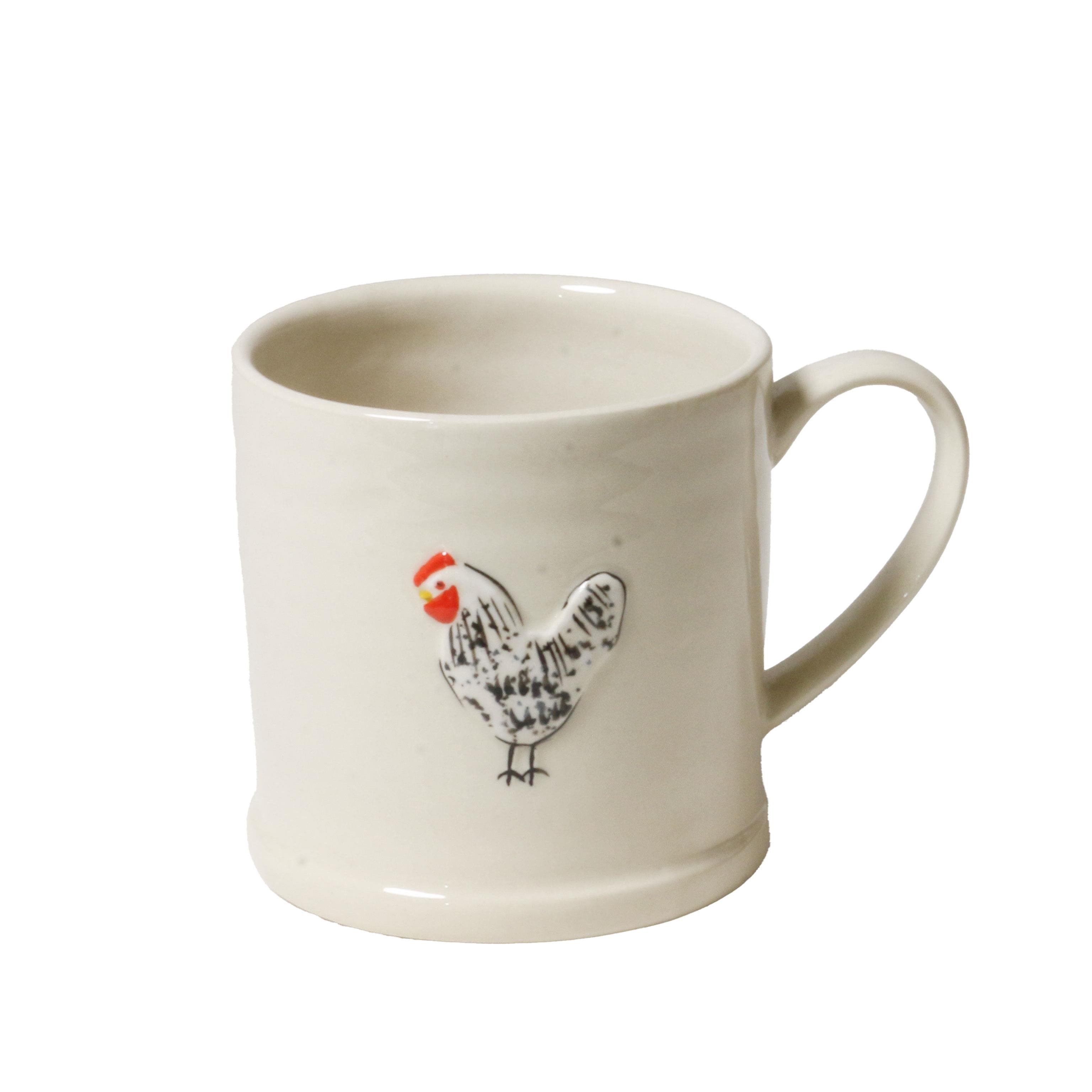 Robert Gordon Things Mug Spotted Hen - Large Favourite