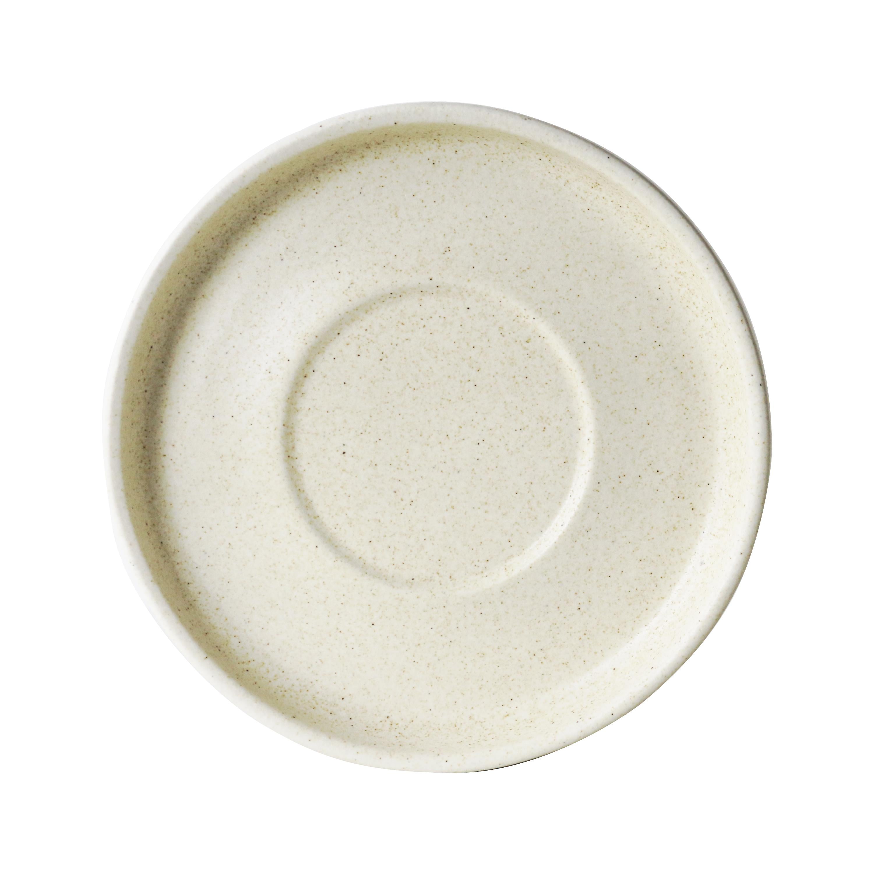 Robert Gordon Platform Round Saucer 15cm - Sand