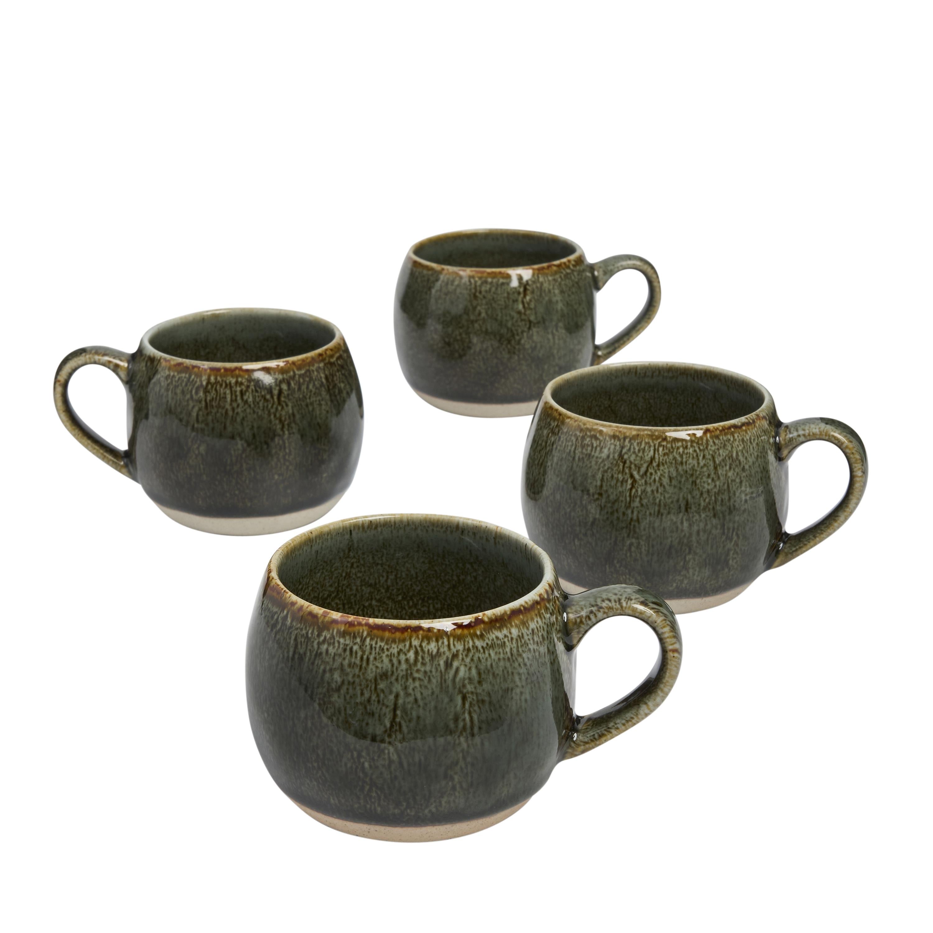 Robert Gordon Mineral Mugs 4 Piece Set - Serpentine