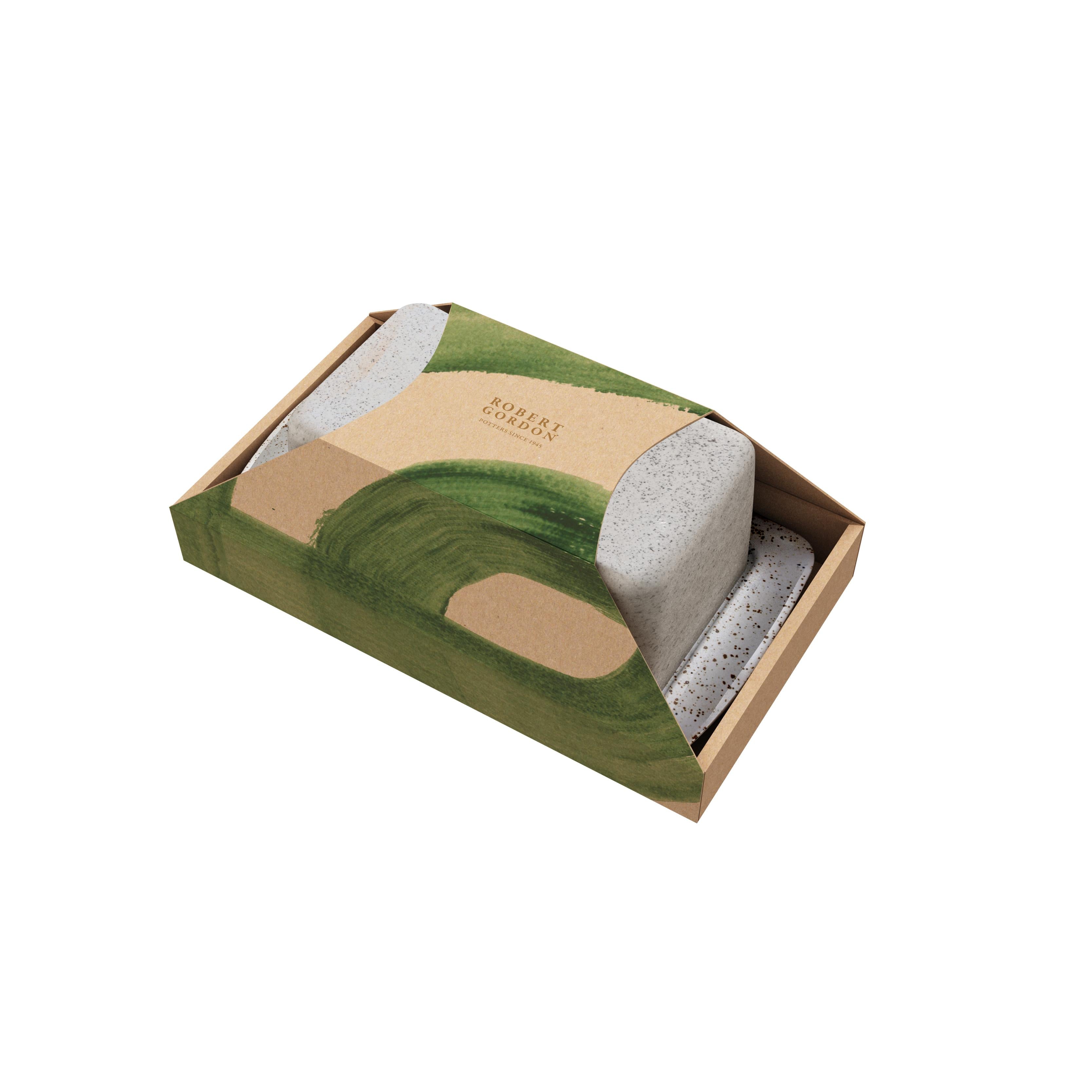 Robert Gordon Garden To Table Butter Dish - White