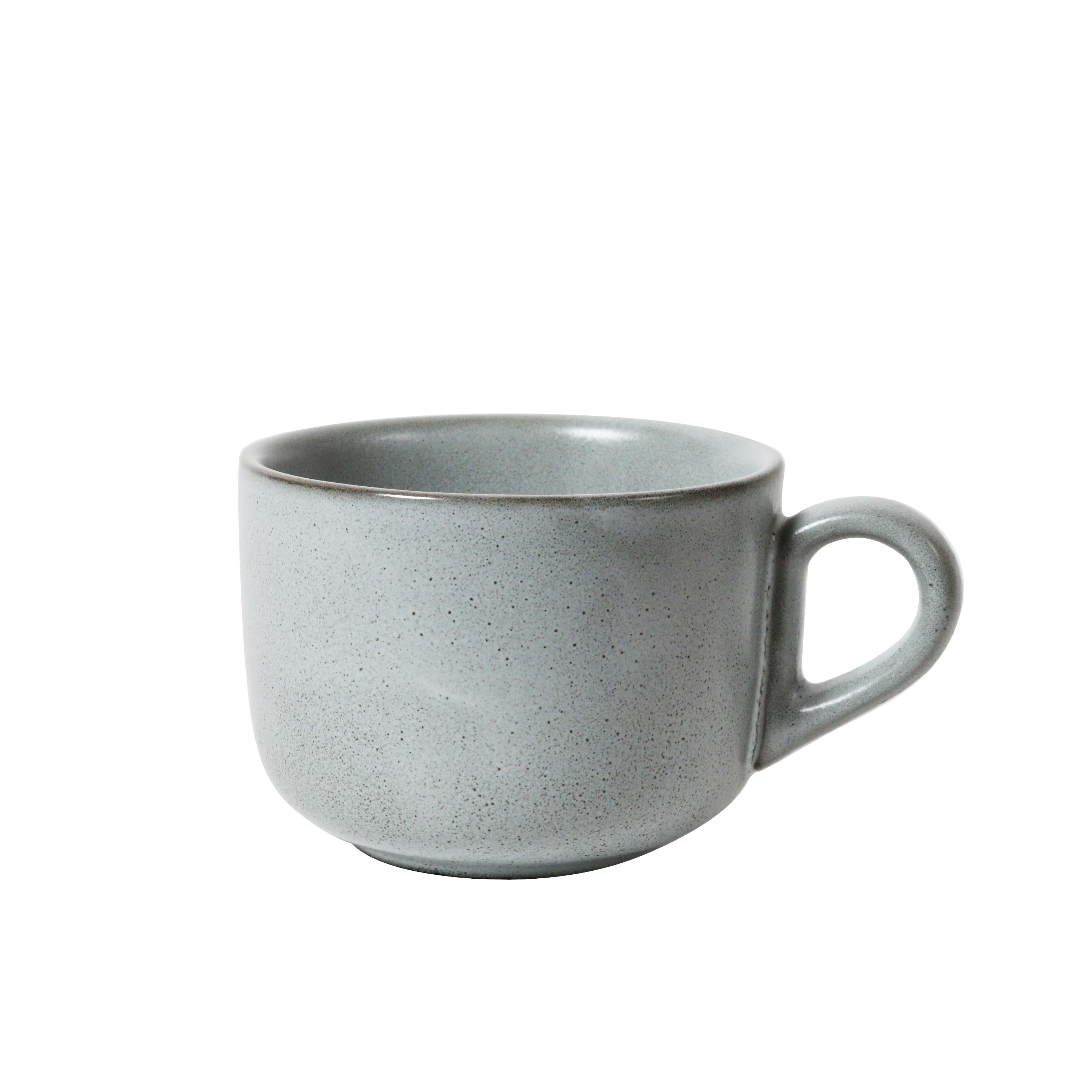 Robert Gordon Potters Collection Cappuccino Cup - Grey Smoke