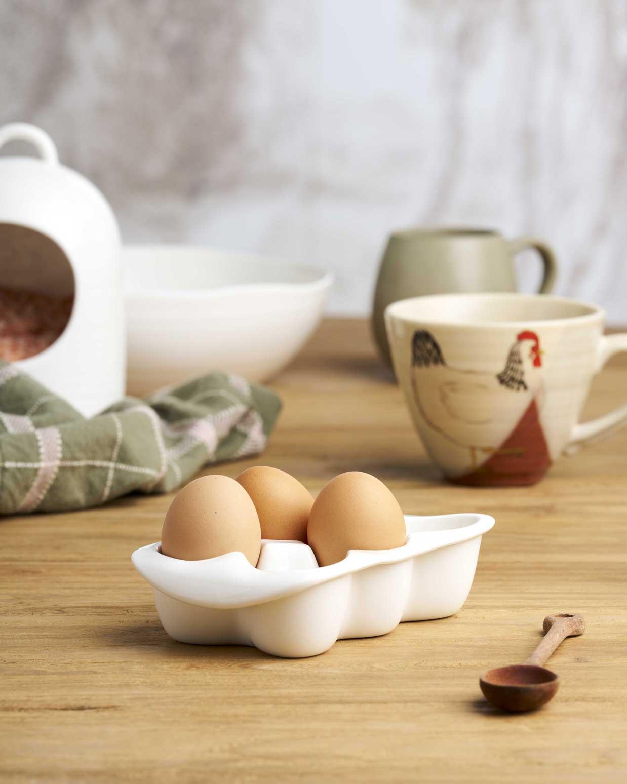 Robert Gordon At Home Egg Crate 6 Cup - White