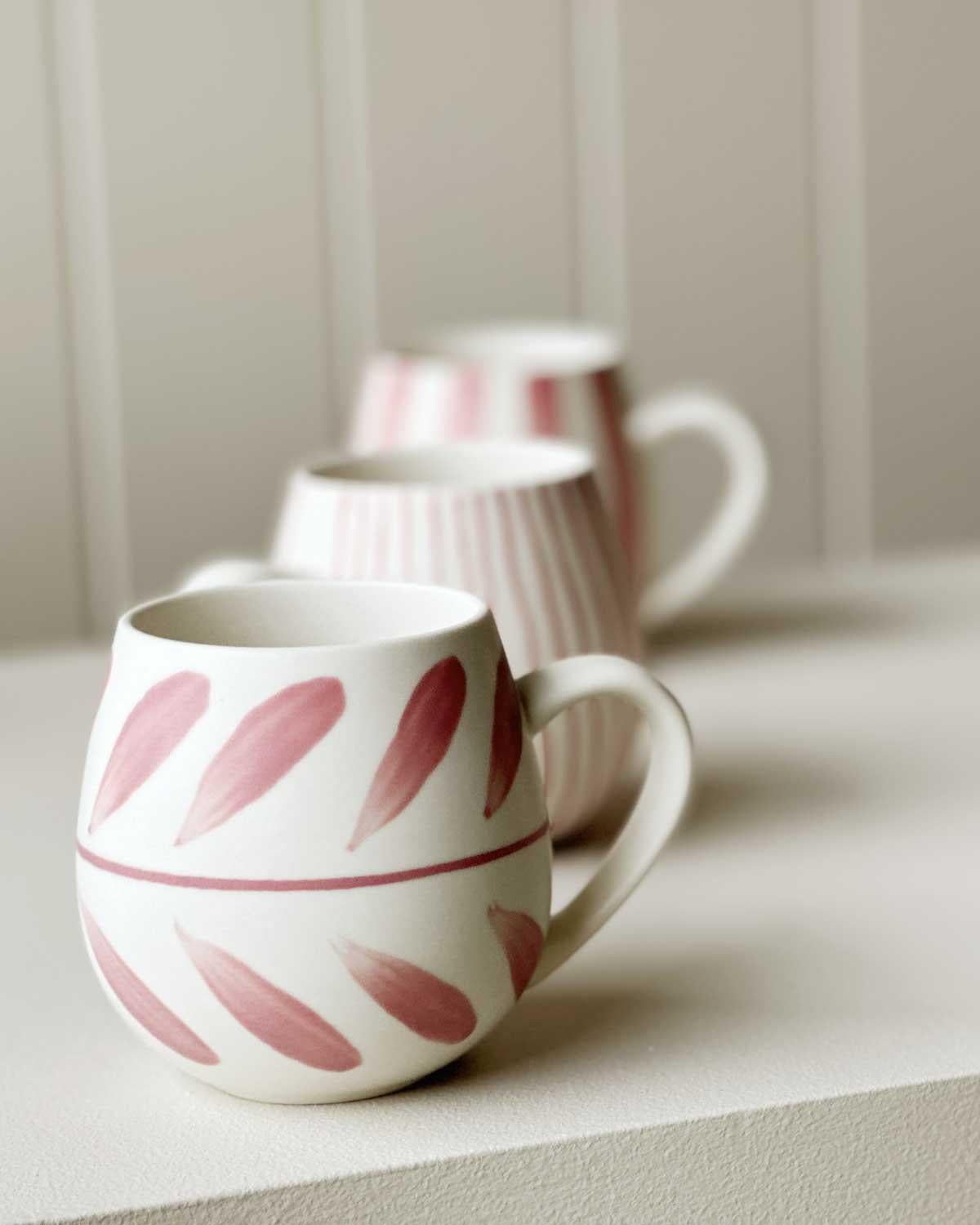 Robert Gordon Hug Me Mugs Mug 4 Pack - Rose Brush