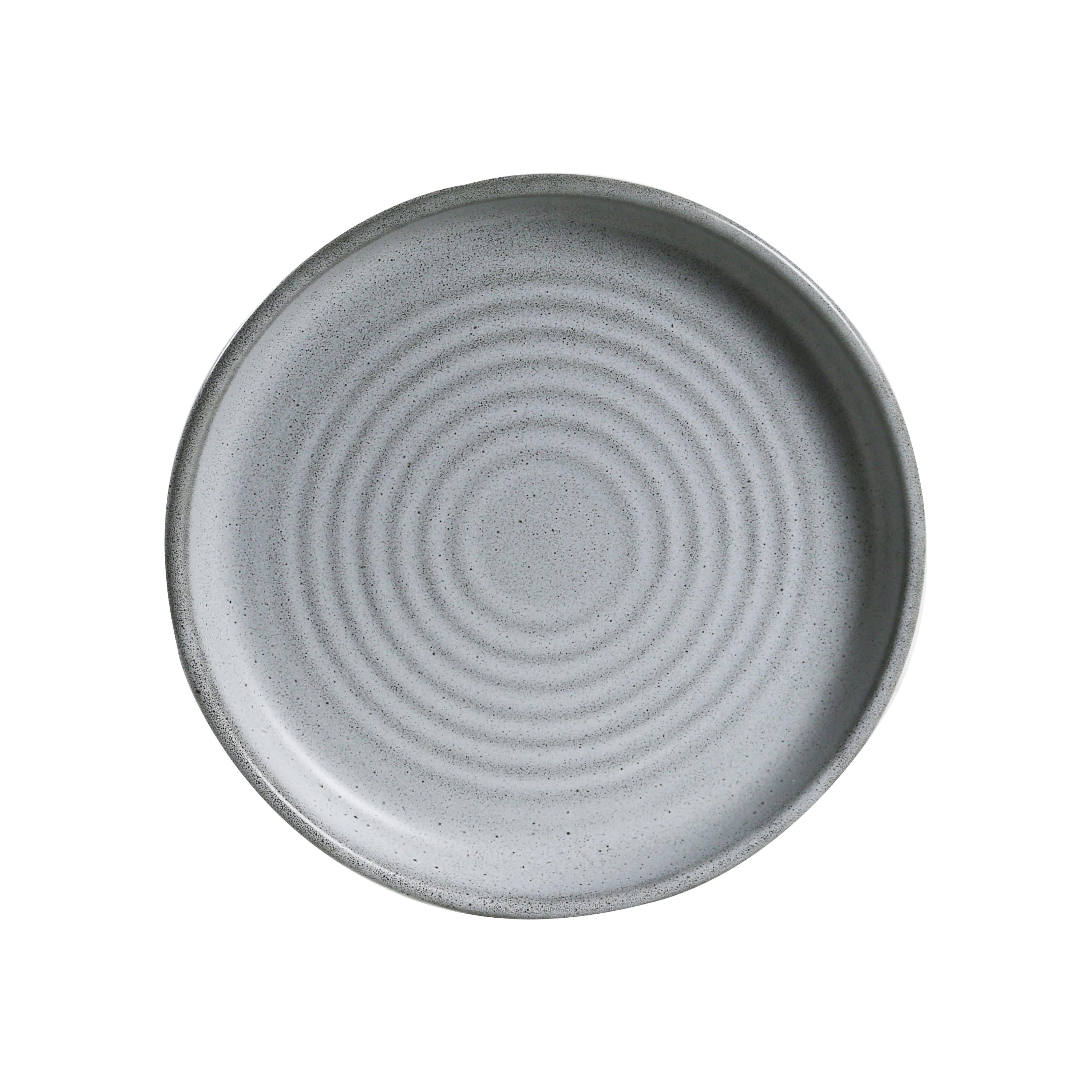 Robert Gordon Potters Collection Plate 19.1cm - Grey Smoke