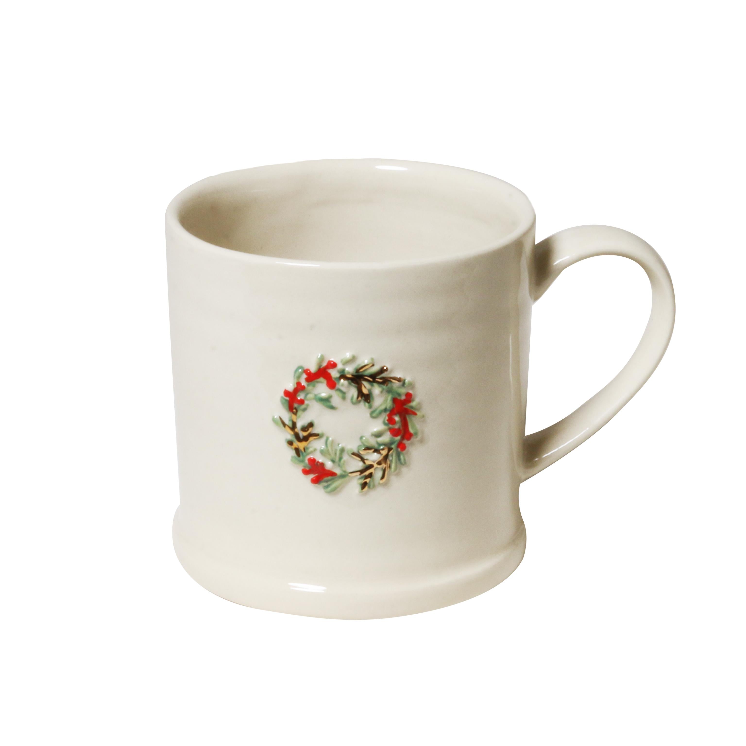 Robert Gordon Favourites Mug Large Christmas - Wreath