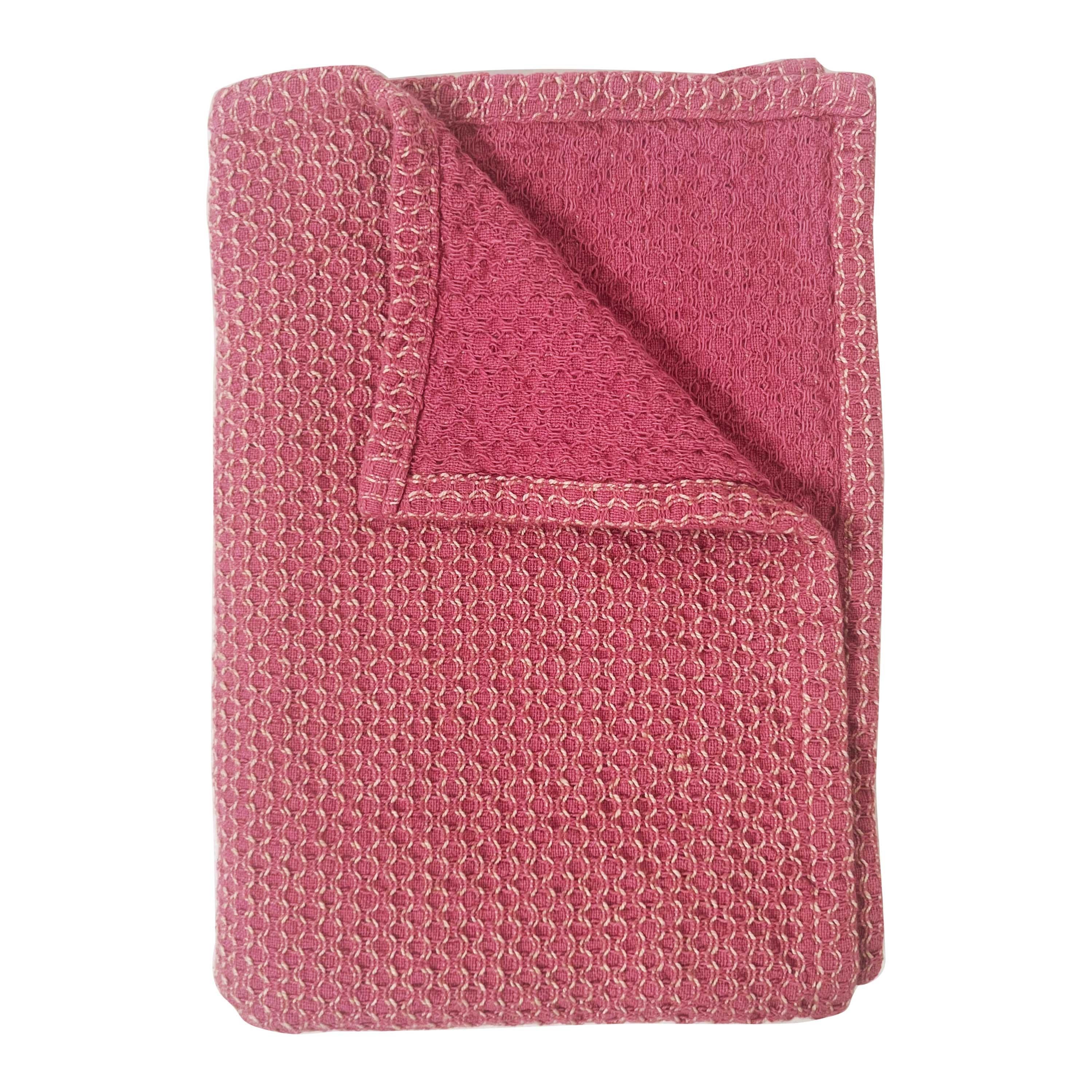 Robert Gordon Linen Tea Towels 2 Pack - Raspberry Lume 55x75cm