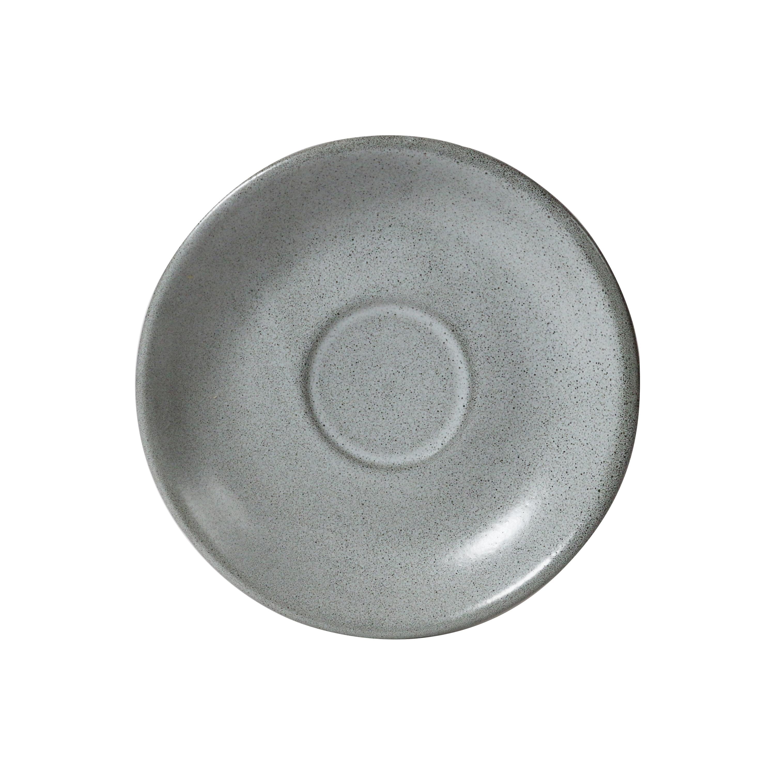 Robert Gordon Potters Collection Espresso Saucer - Grey Smoke
