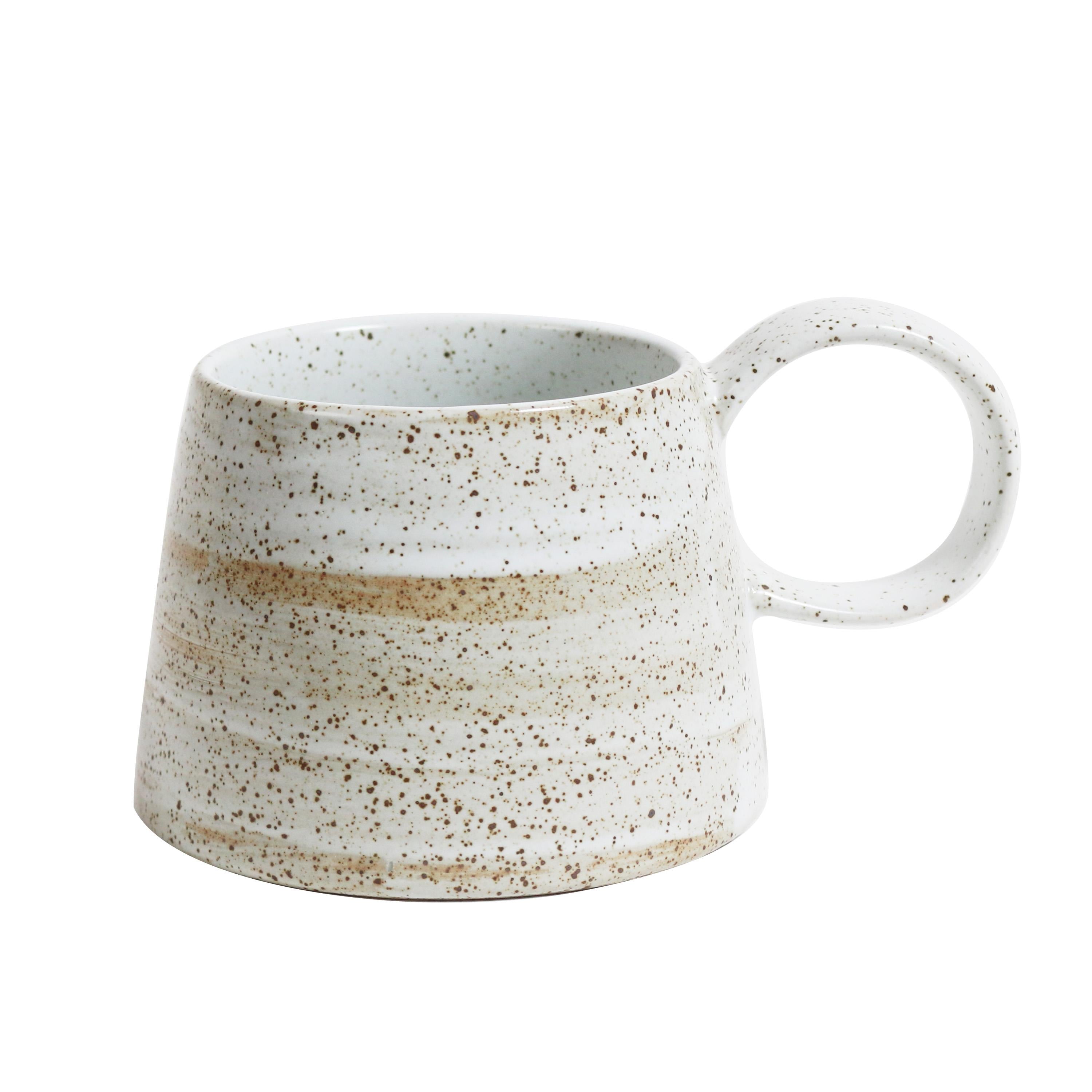 Robert Gordon Ceylon High Tea Large Handle Mug - White
