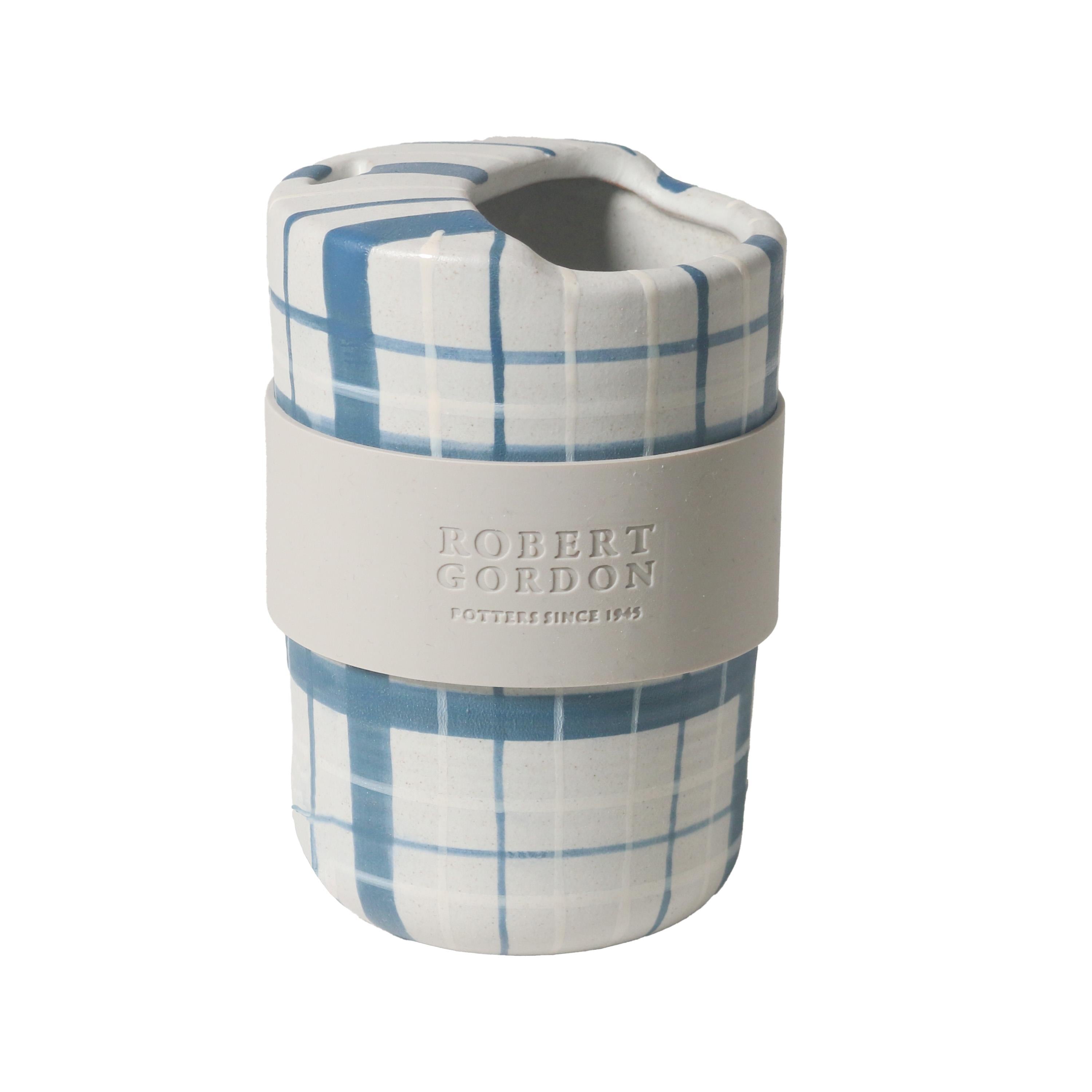 Robert Gordon Travel Cup - Denim with Silicone Band