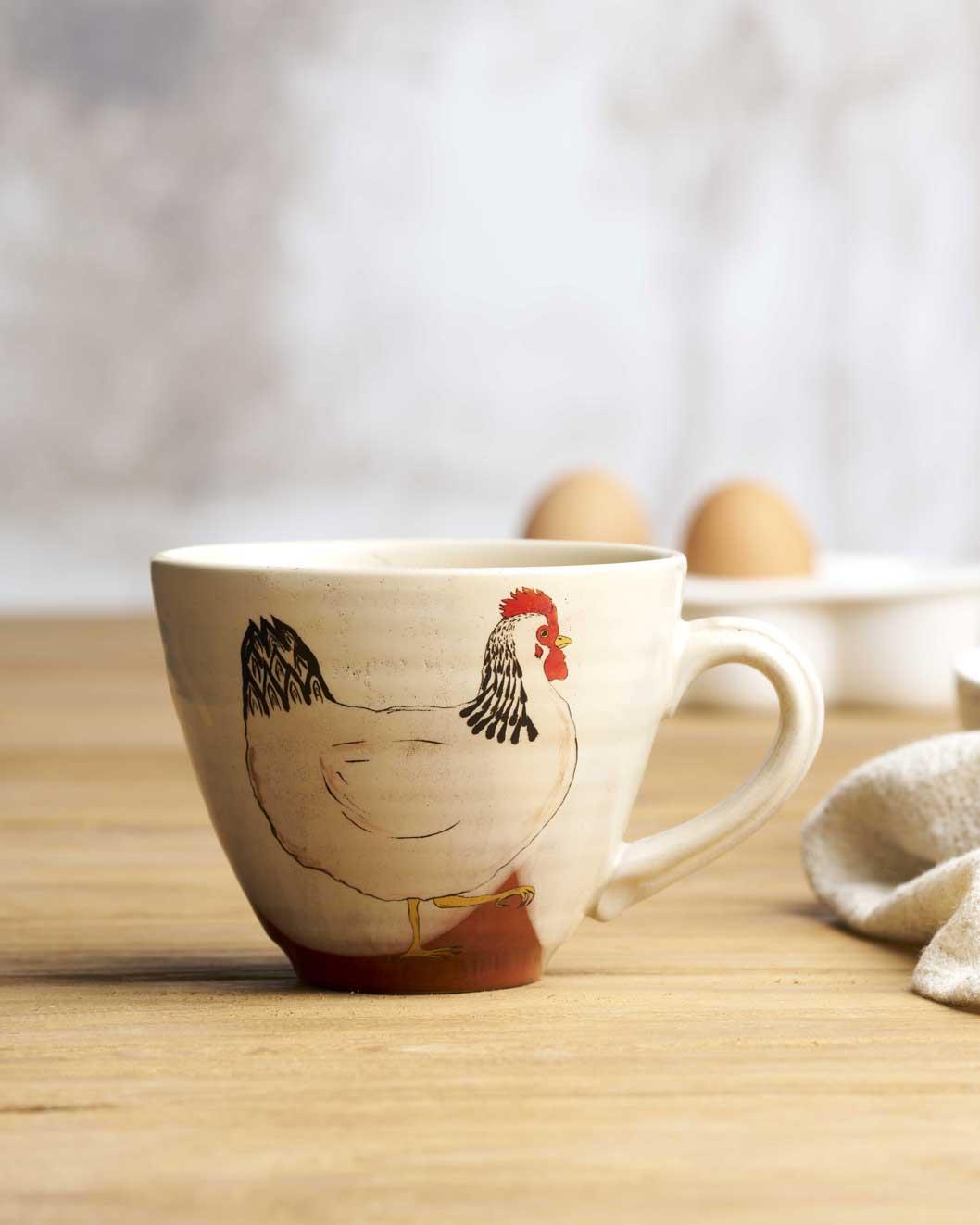 Robert Gordon RGA x Emogen Clark Oversized Mug - Baby RGA x Chickens