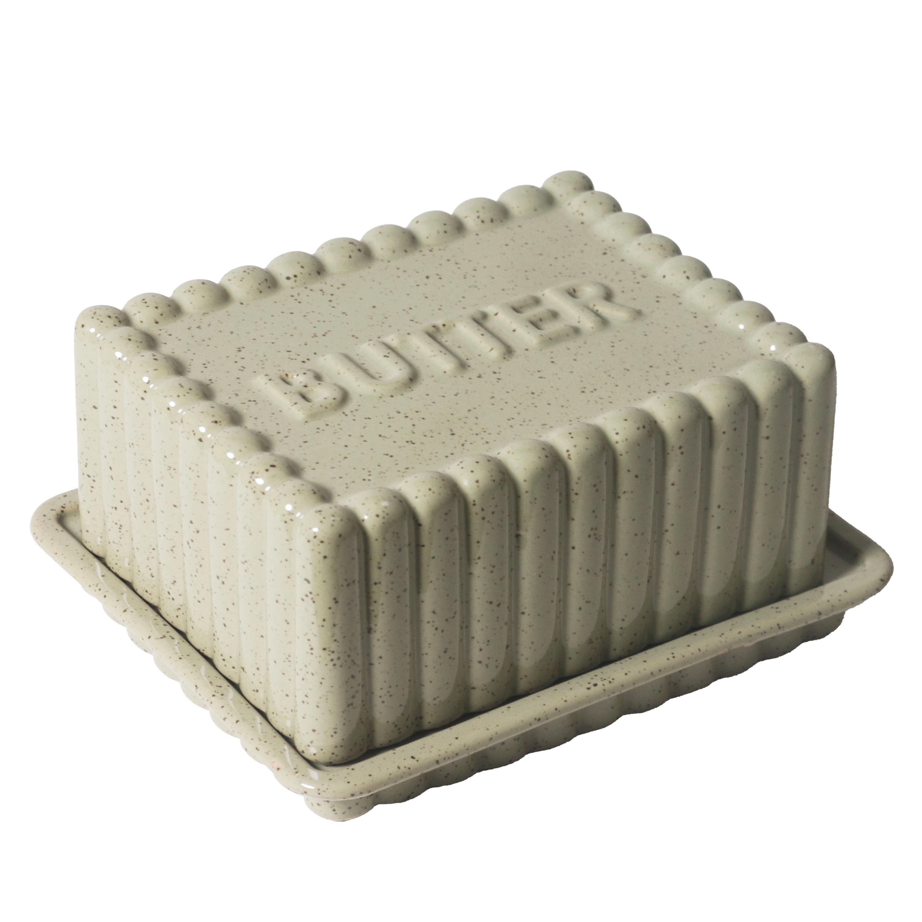 Robert Gordon Kitchen Life Large Butter Dish - Peppercorn