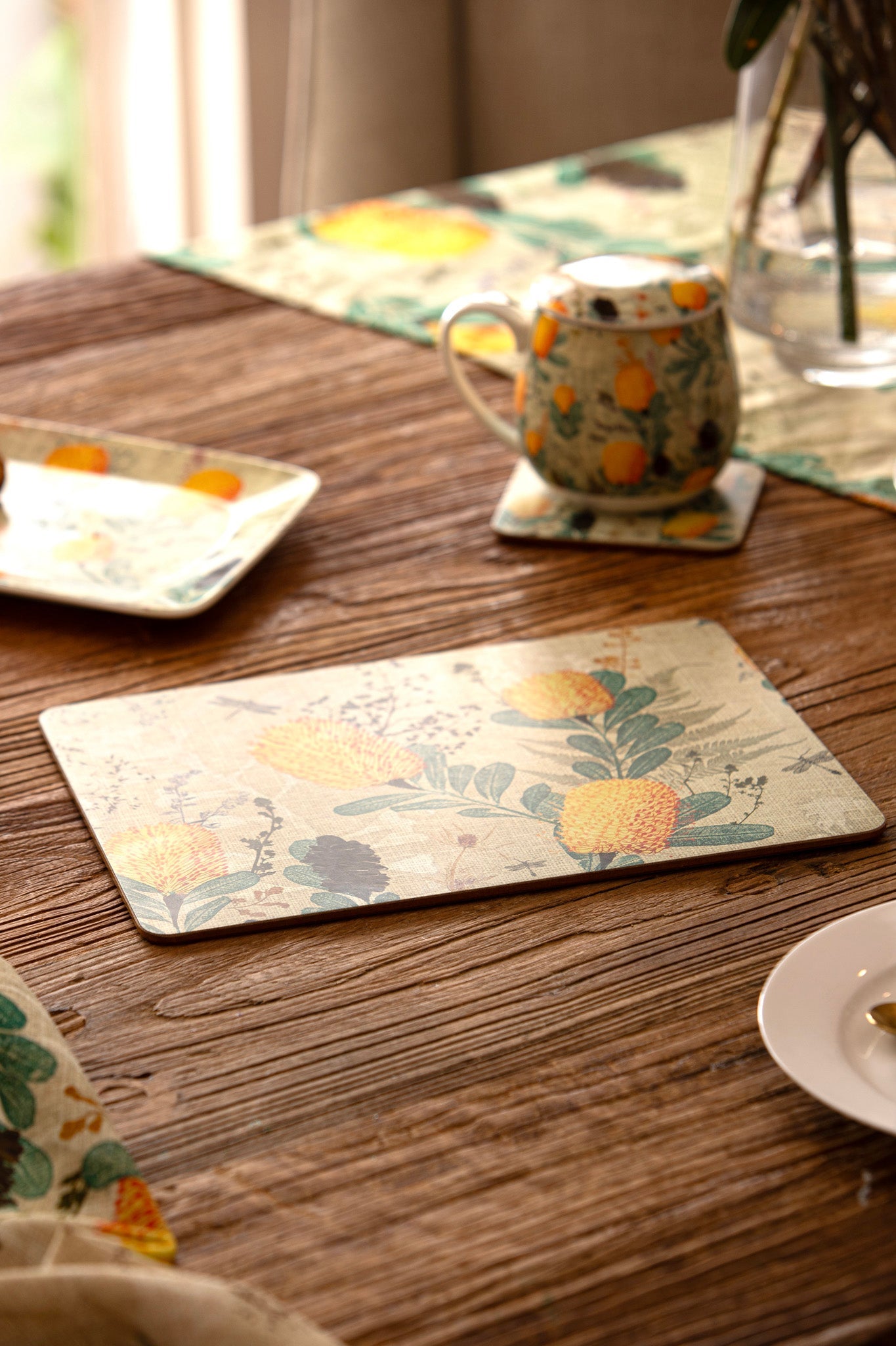Ashdene Golden Banksia 6pk Placemat