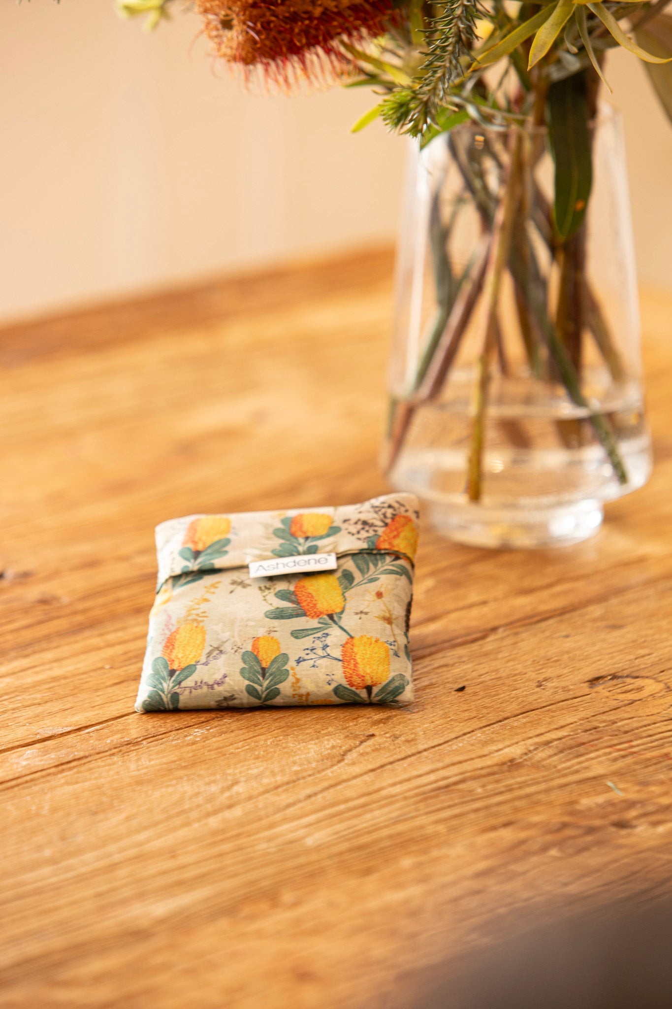 Ashdene Golden Banksia Shopping Bag