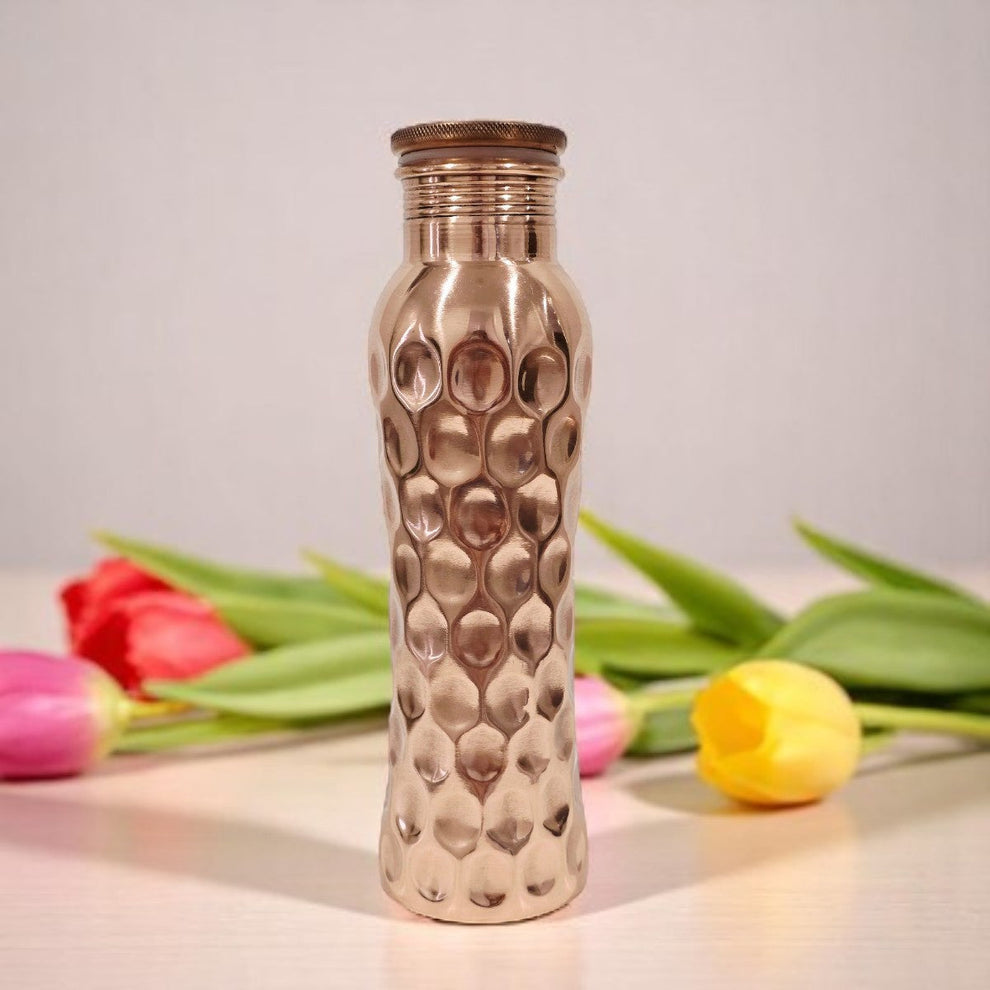 Zurit Golden Mermaid Premium Copper Bottle - 800ml