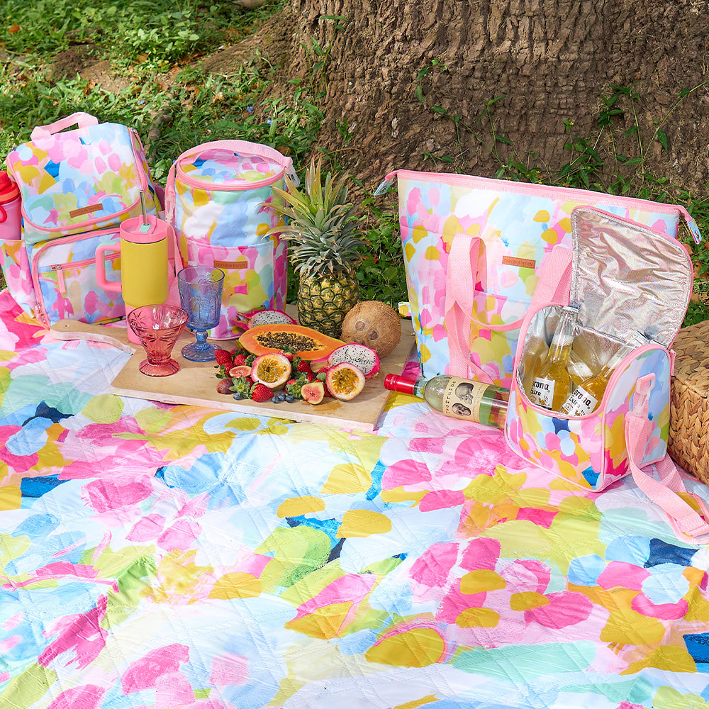 Annabel Trends Picnic Lunch Bag Backpack Good Vibes