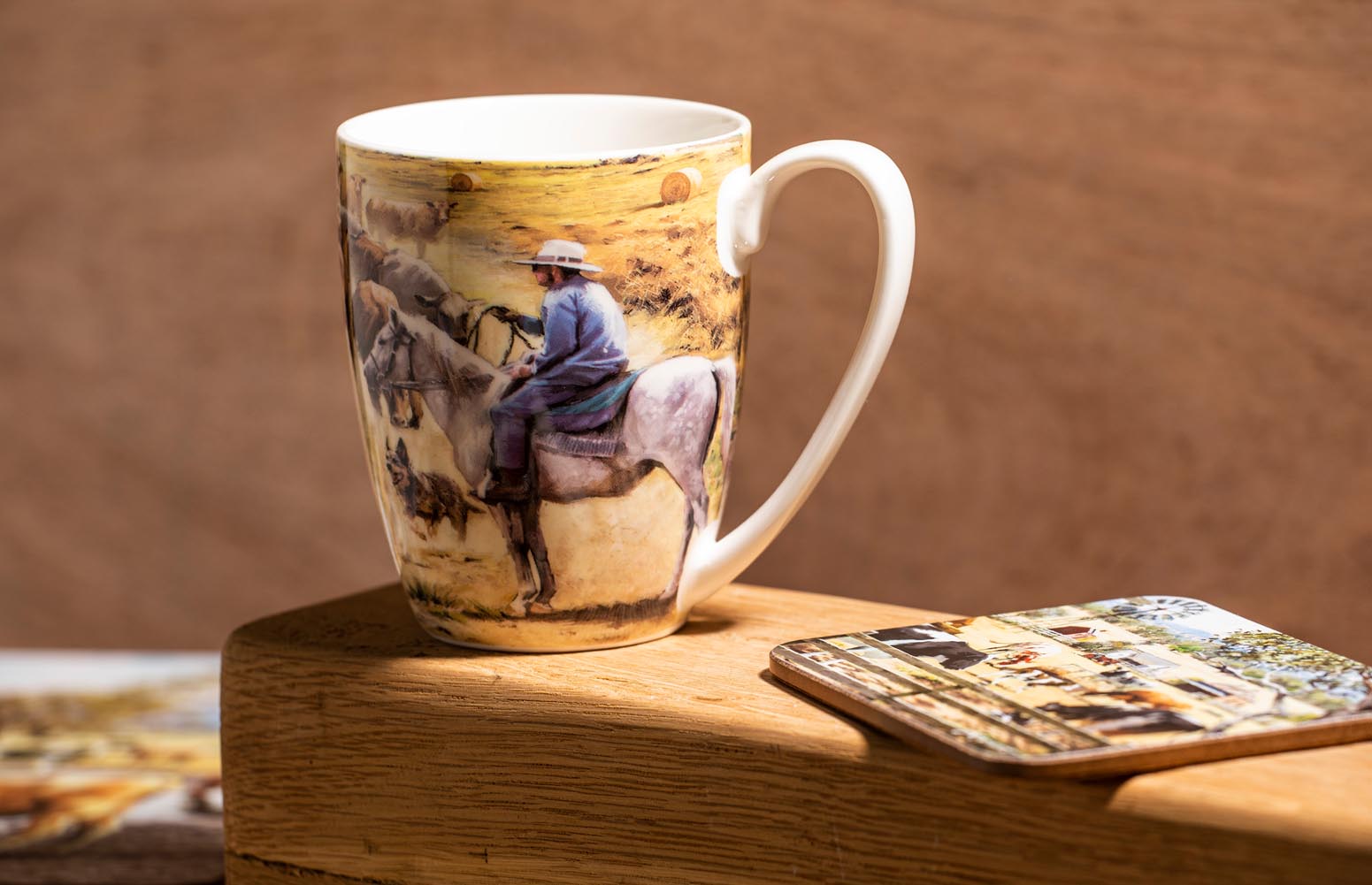 Ashdene Grazing Paddocks Rounding The Herd Mug