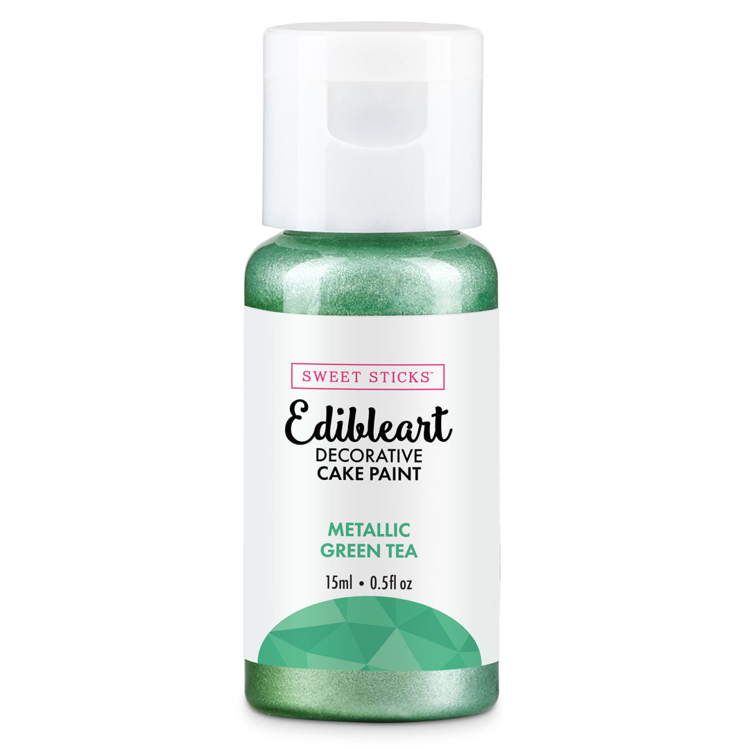 SWEET STICKS Metallic Edibleart Paint - Green Tea