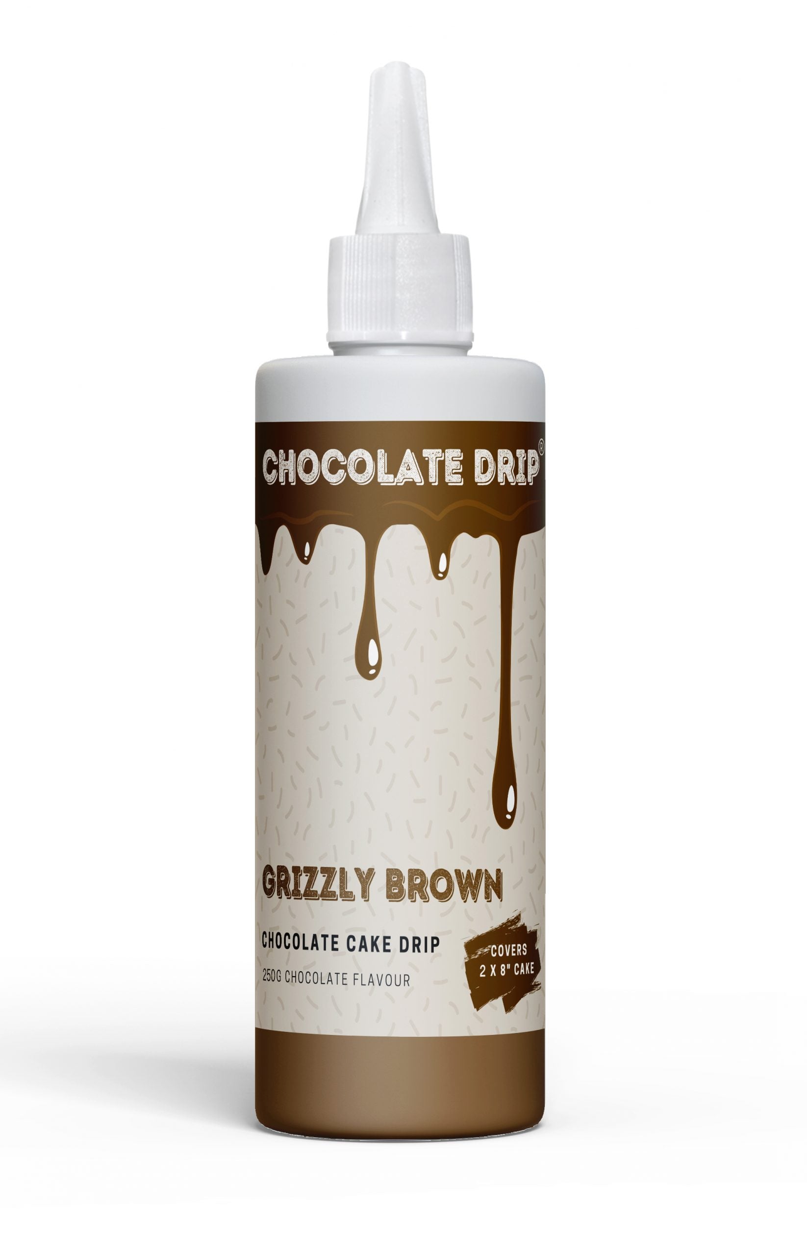 Chocolate Drip 250g Grizzly Brown