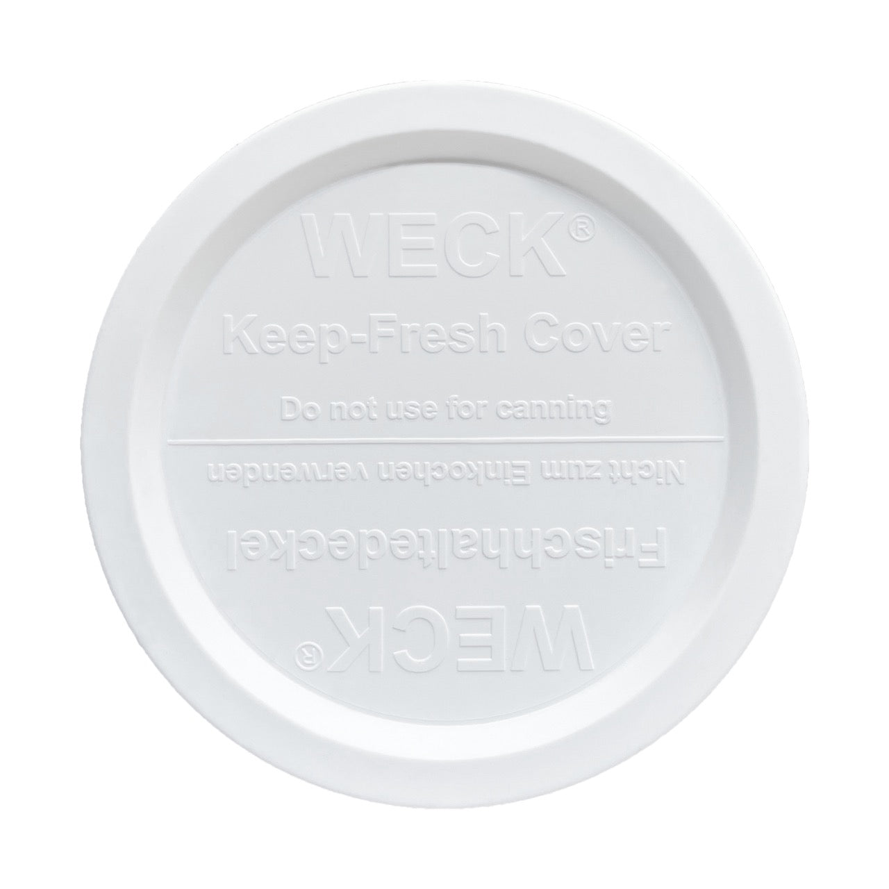 Weck Keep Fresh Plastic Cover 100mm (Pack of 5)
