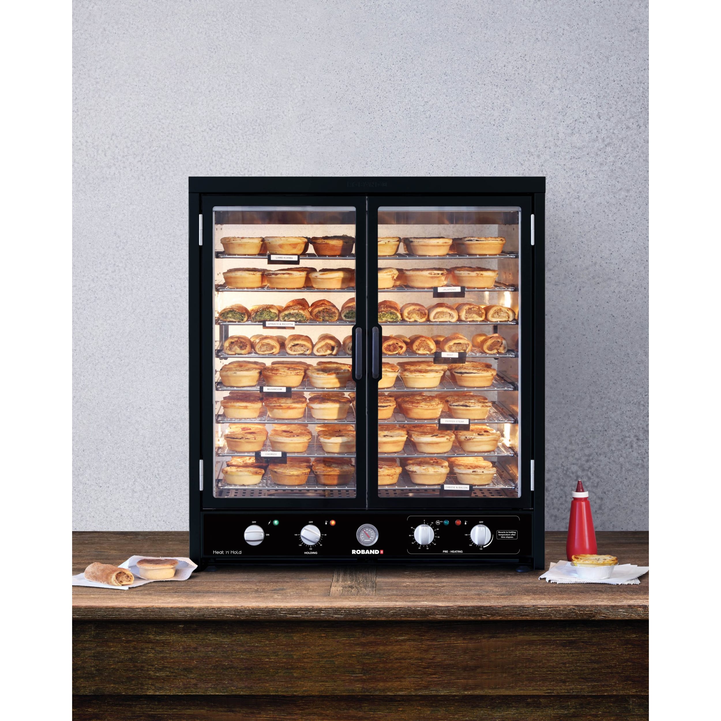 Roband Freestanding Commercial Heat ‘n’ Hold HB200R