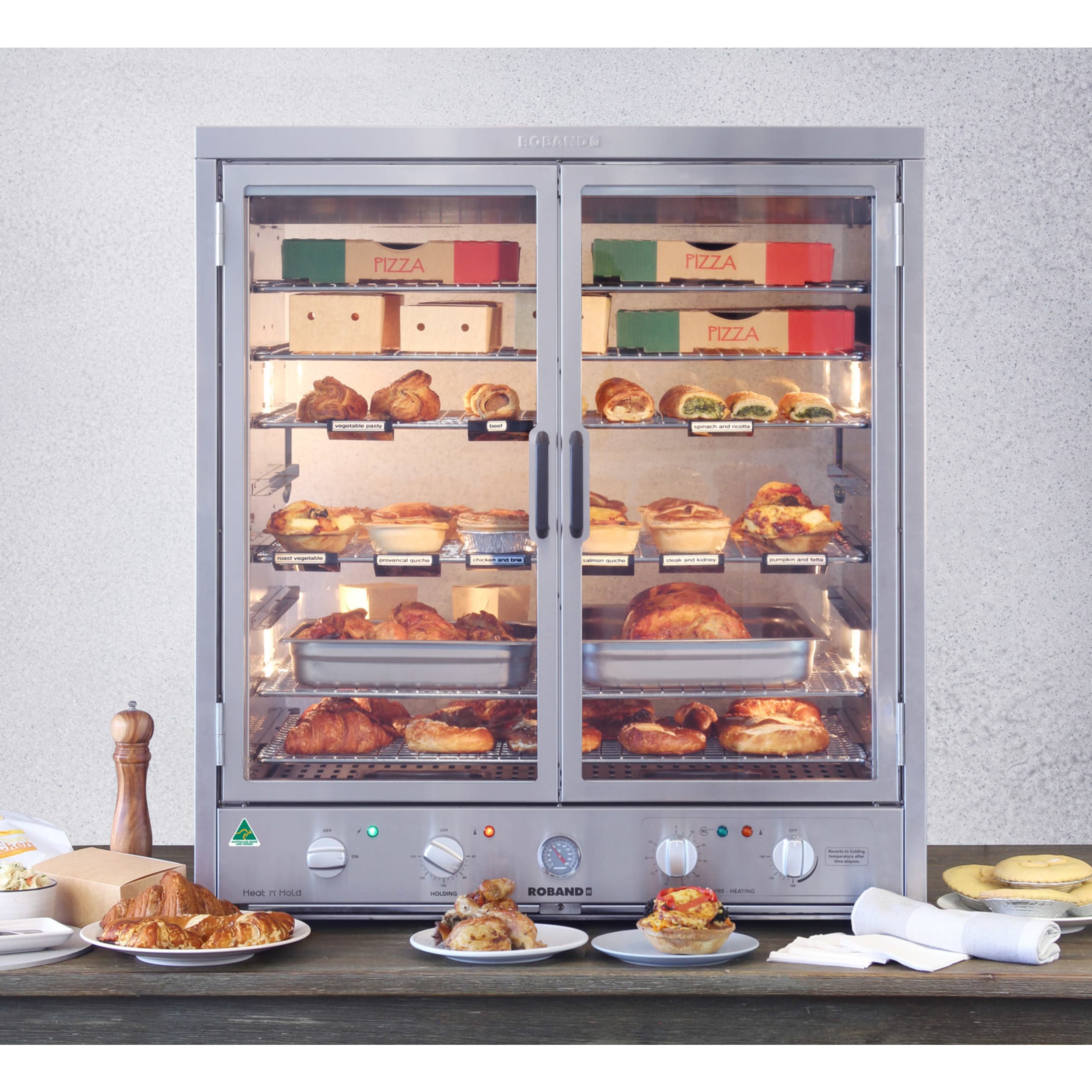 Roband Freestanding Commercial Heat ‘n’ Hold H200R