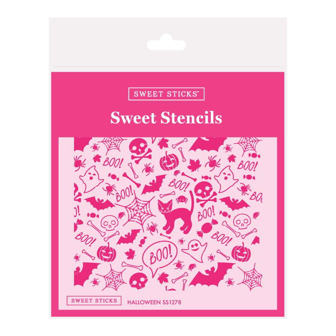SWEET STICKS Sweet Stencils Halloween Range - SS1278