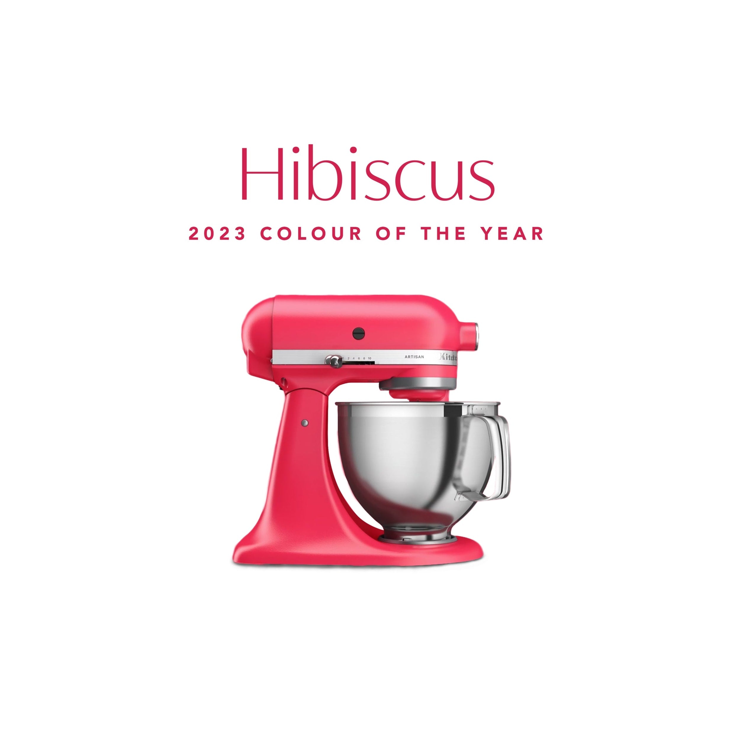 KitchenAid Artisan Tilt-Head Stand Mixer - Hibiscus KSM195
