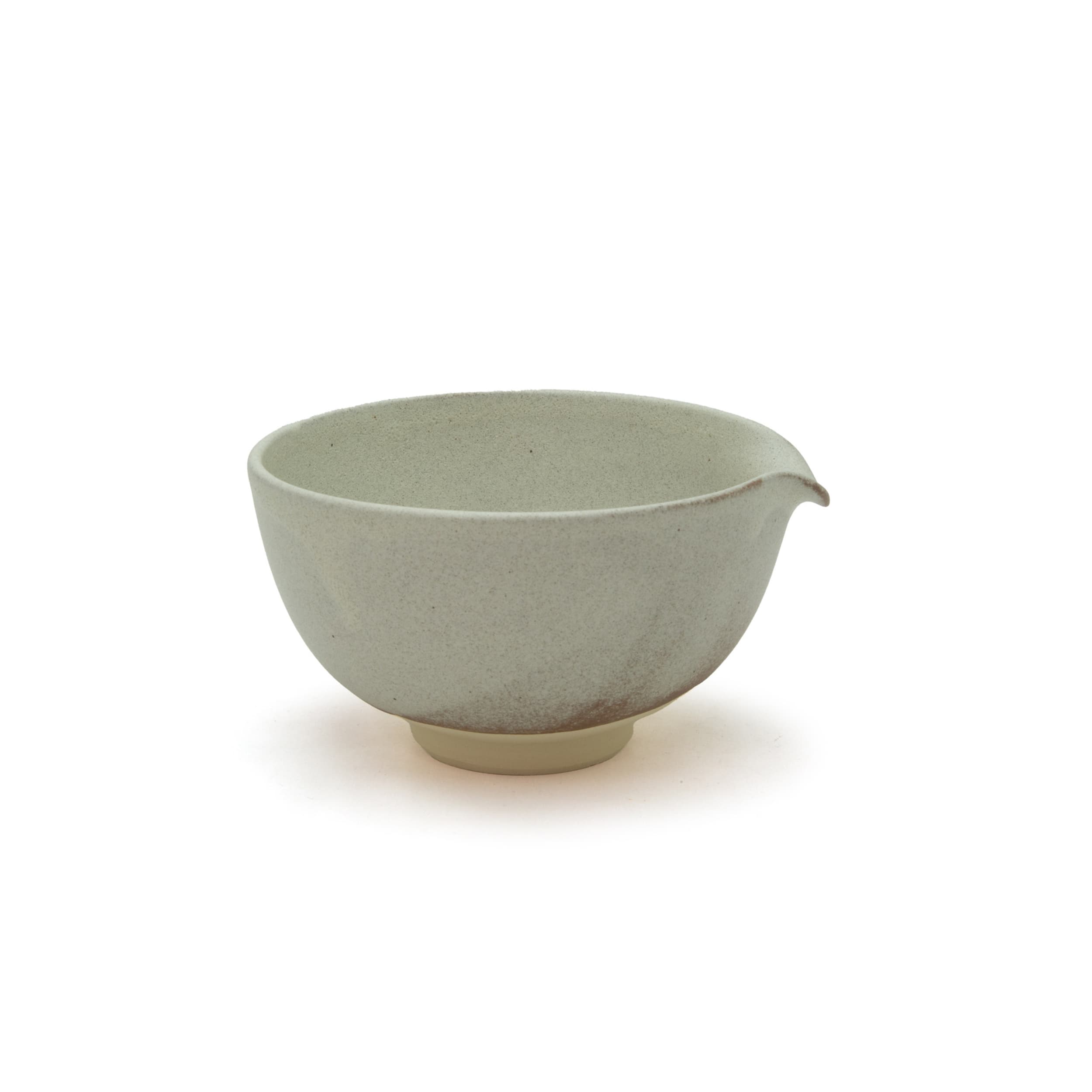 Zero Japan Grey & White Matcha Server 13cm