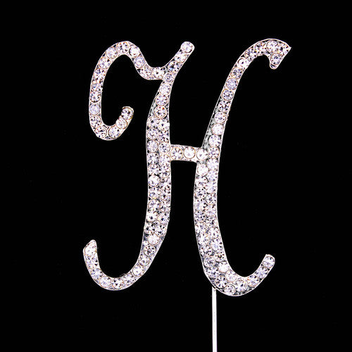Bake Group Diamante Letter H 7cm
