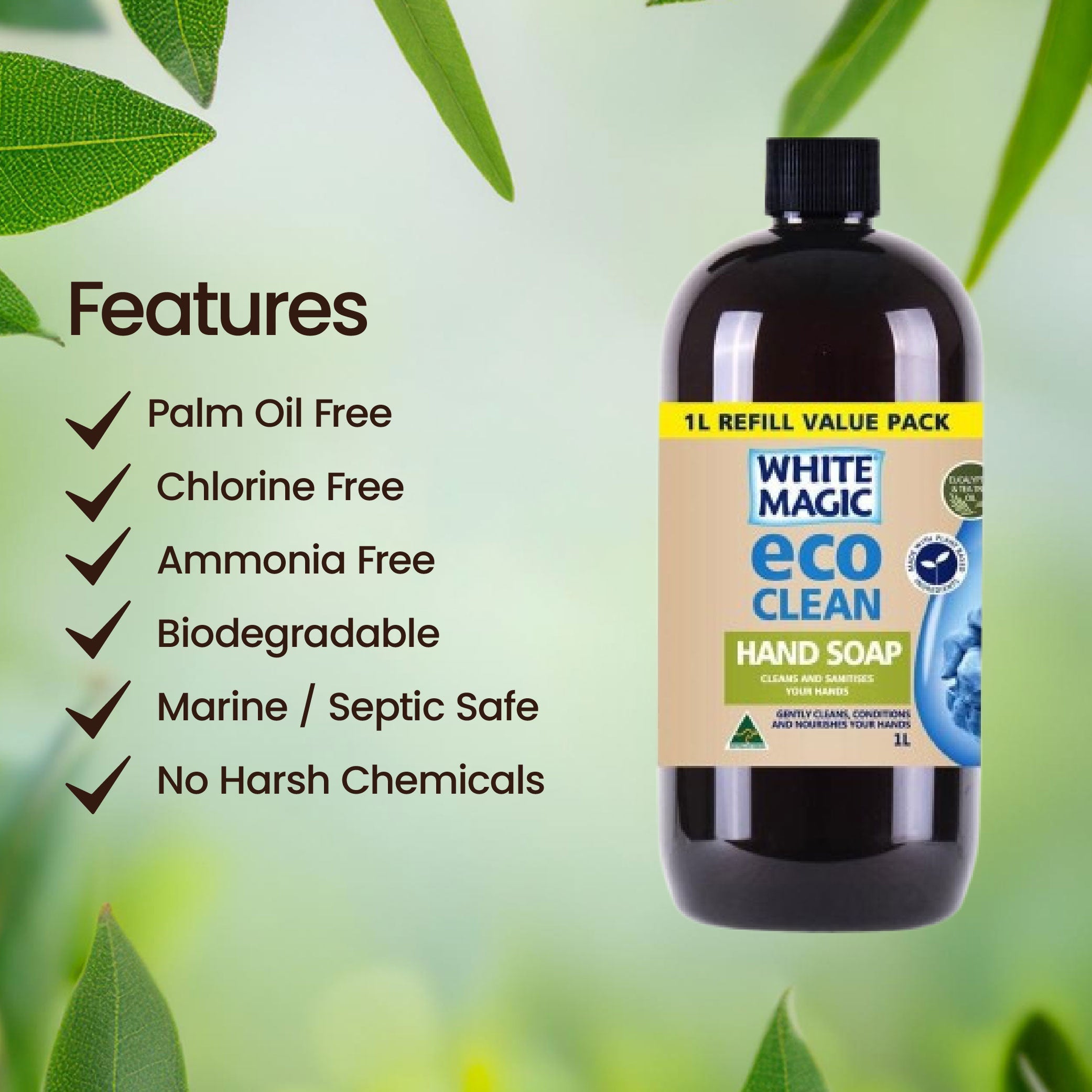 Eco Clean Hand Soap - 1L Refill
