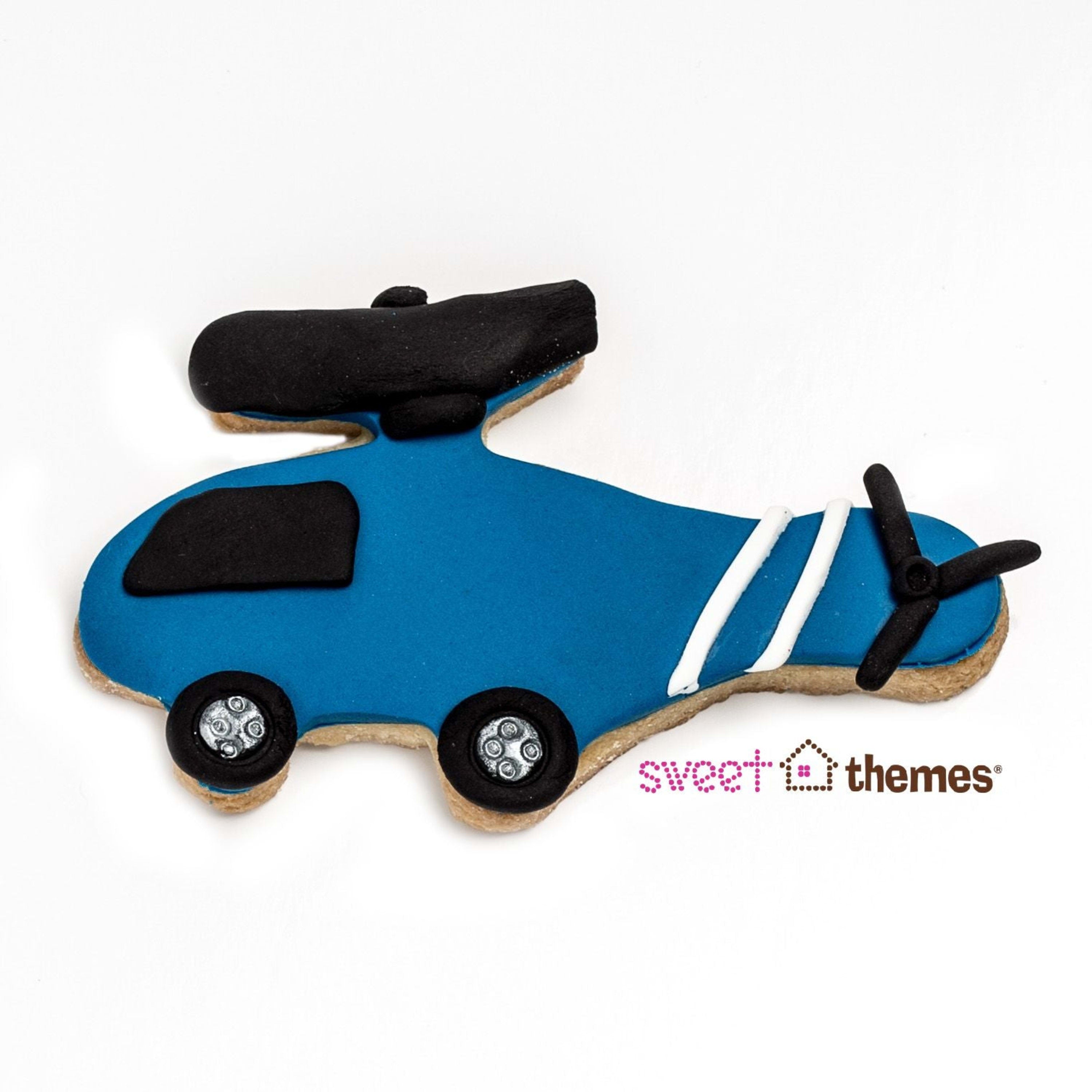 Sweet Themes Helicopter Cookie Cutter