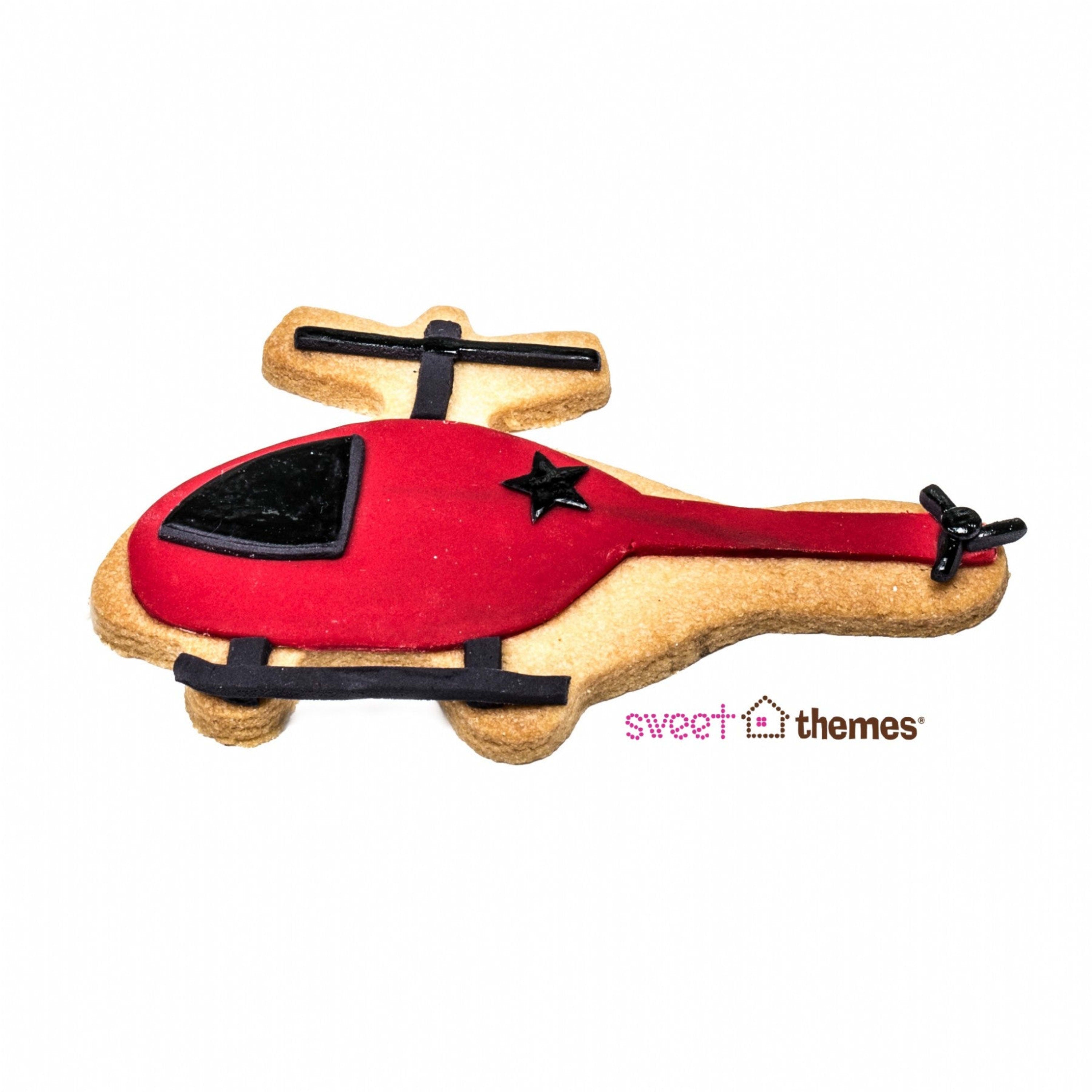 Sweet Themes Helicopter Cookie Cutter