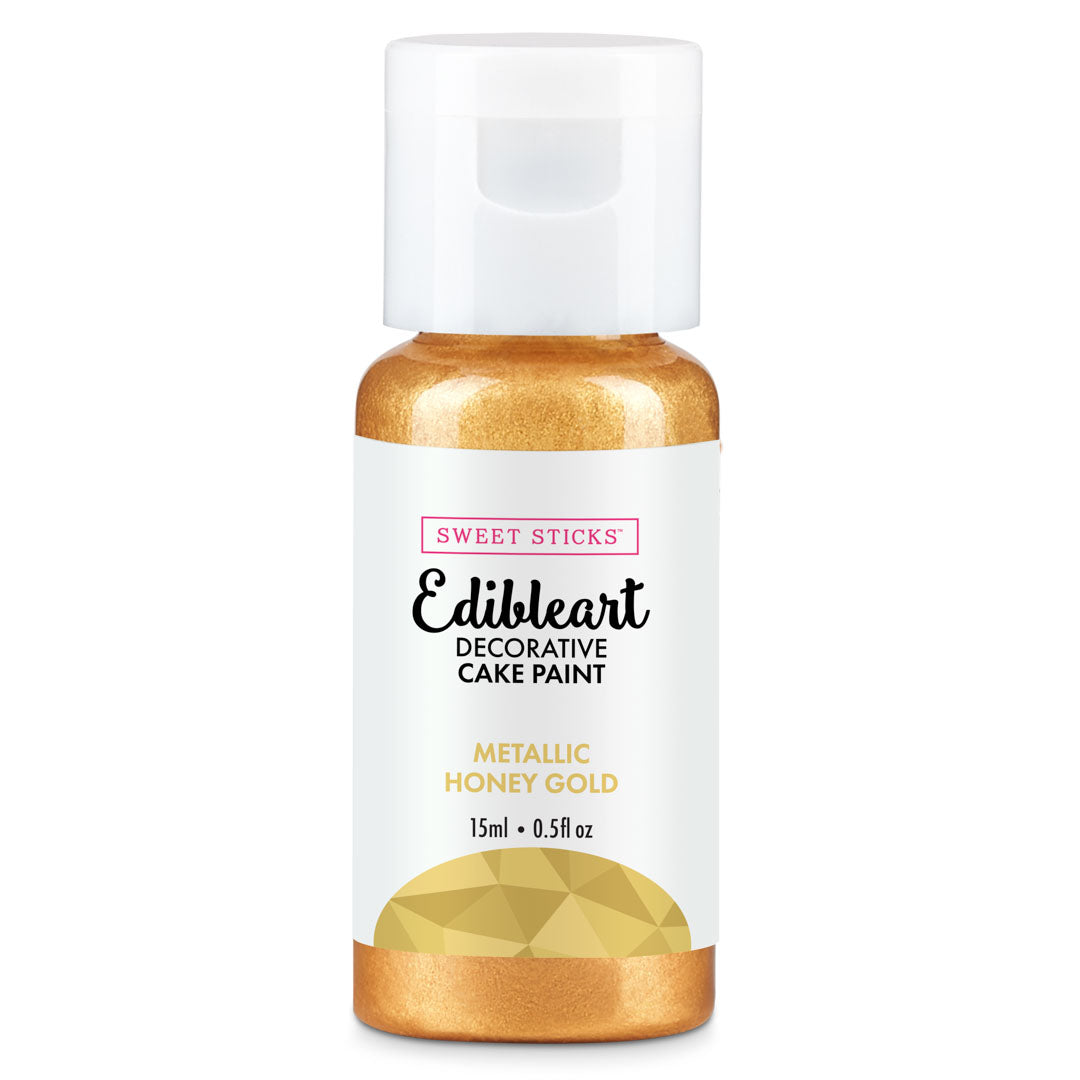 SWEET STICKS Metallic Edibleart Paint - Honey Gold