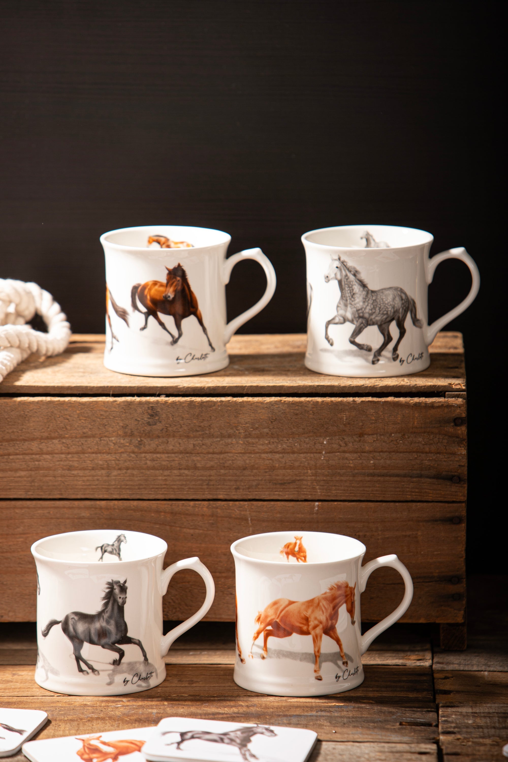 Ashdene Horses By Charlotte Grey Mug