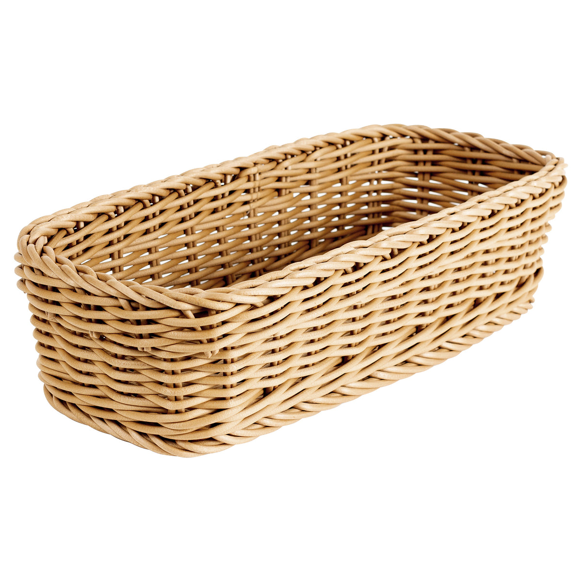 Icon Chef Round Weave Rectangle Cutlery Holder 28x12x7cm (M)