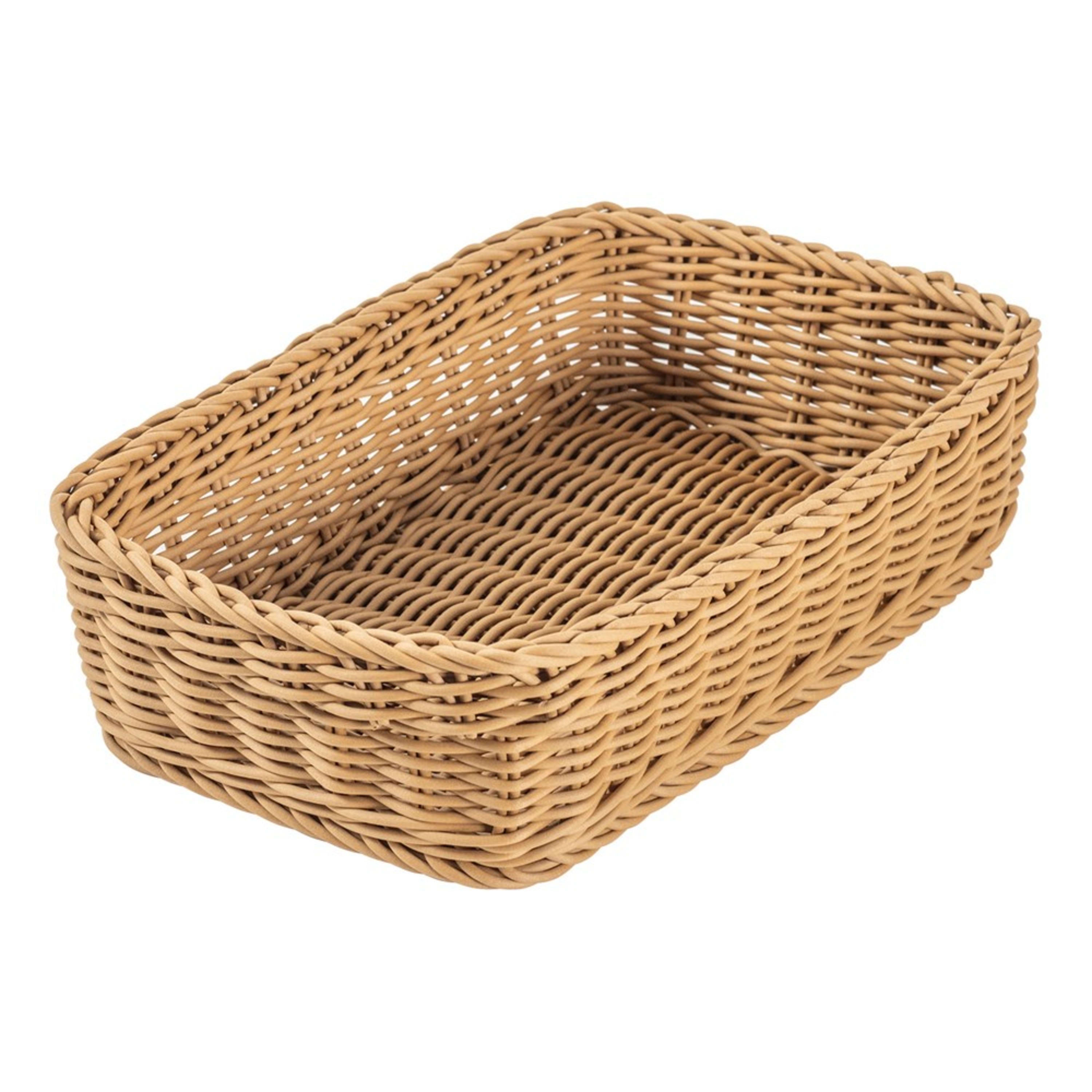 Icon Chef Round Weave Storage Basket 31x21x8cm (A5 Size)