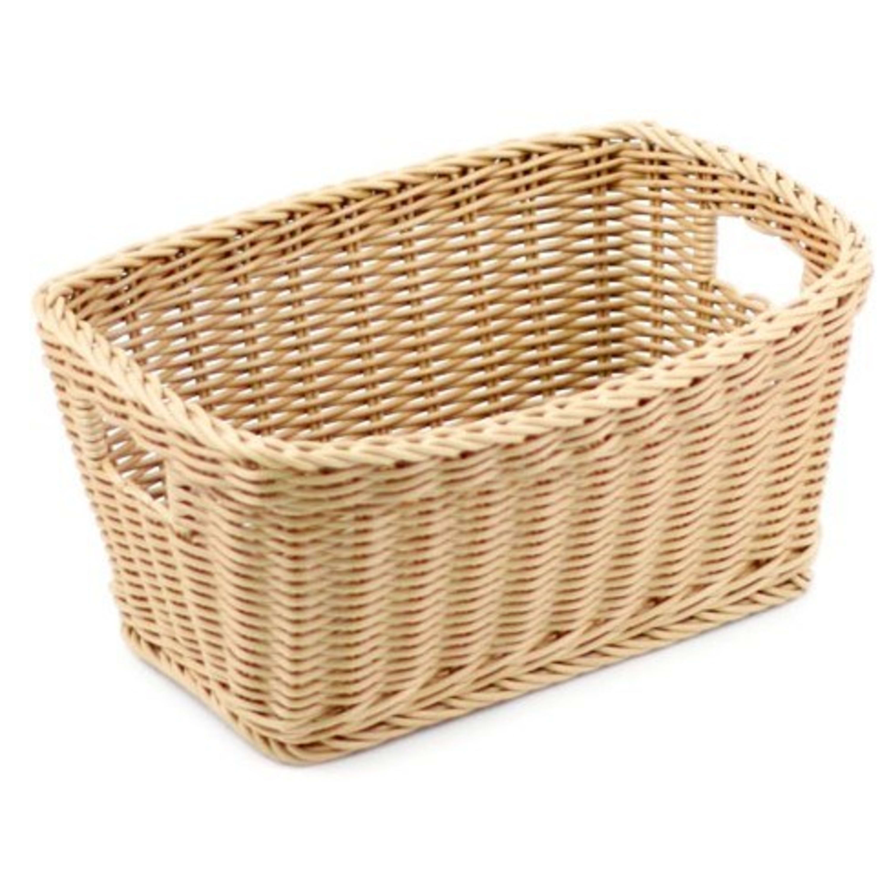Icon Chef Round Weave Storage Basket with Handles 31x21x15cm (S)