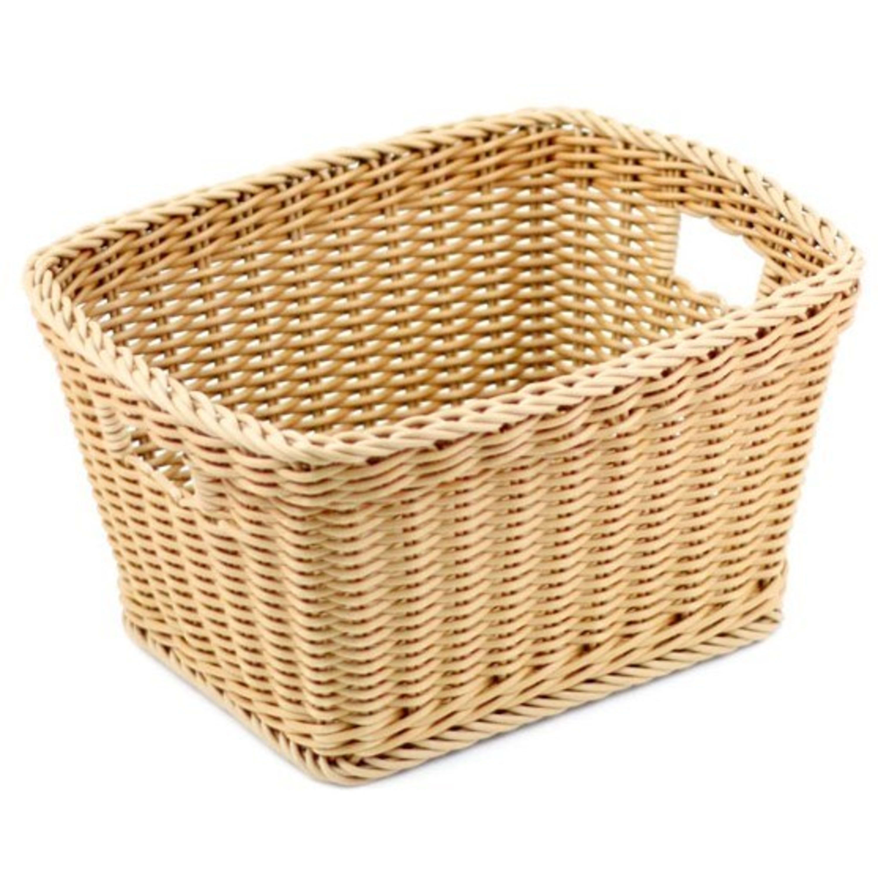 Icon Chef Round Weave Storage Basket with Handles 36x28x19cm (M)