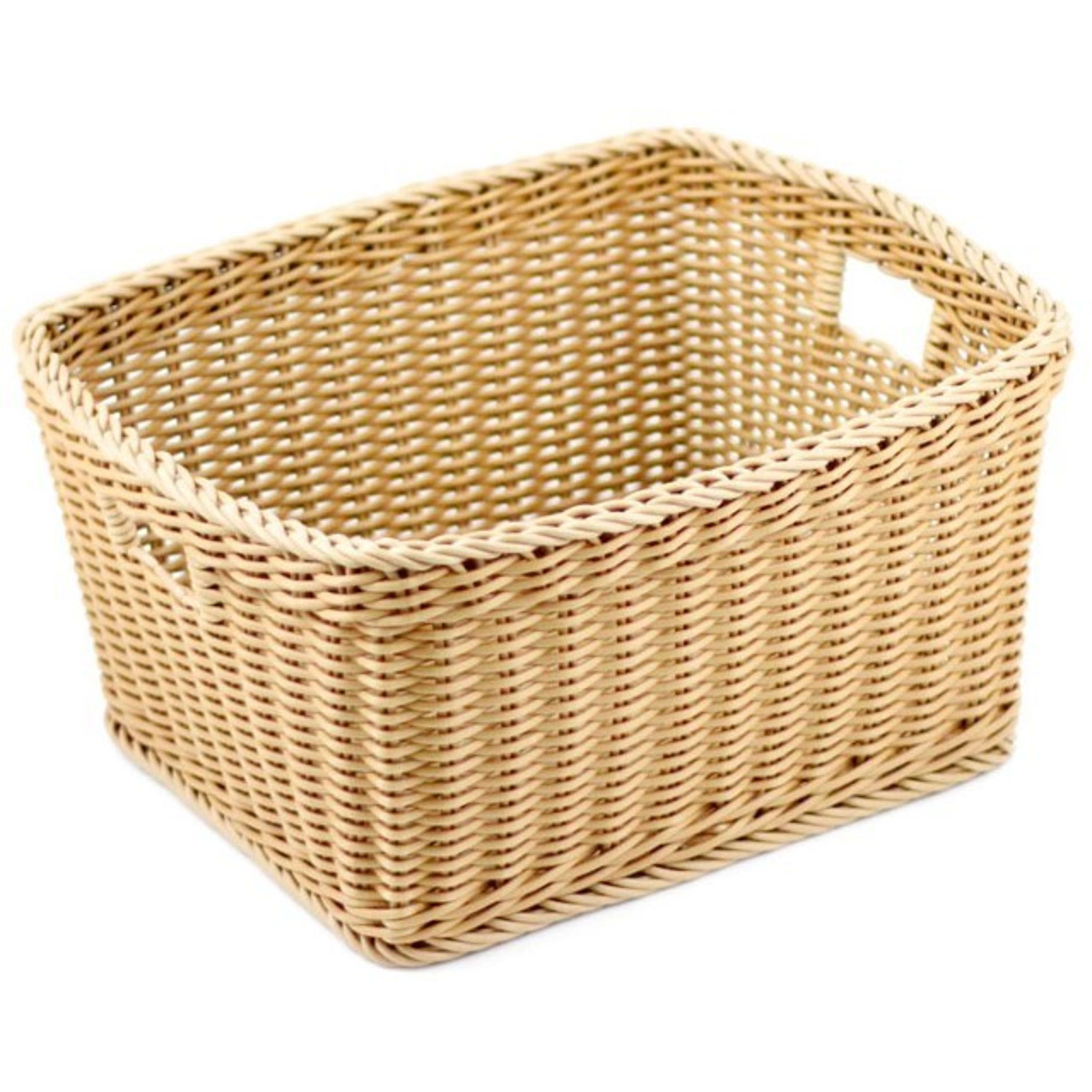 Icon Chef Round Weave Storage Basket with Handles 40x33x20cm (L)
