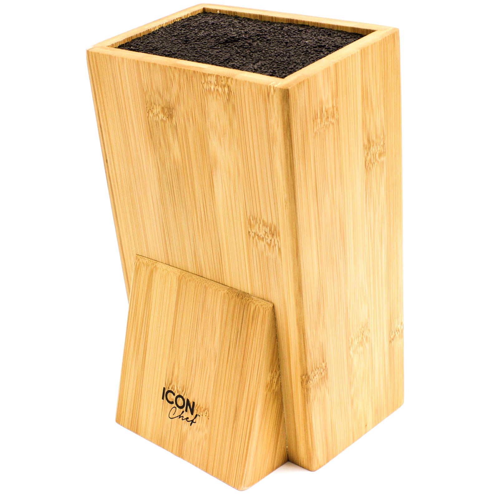 Icon Chef Flexiblock Bamboo Knife Block