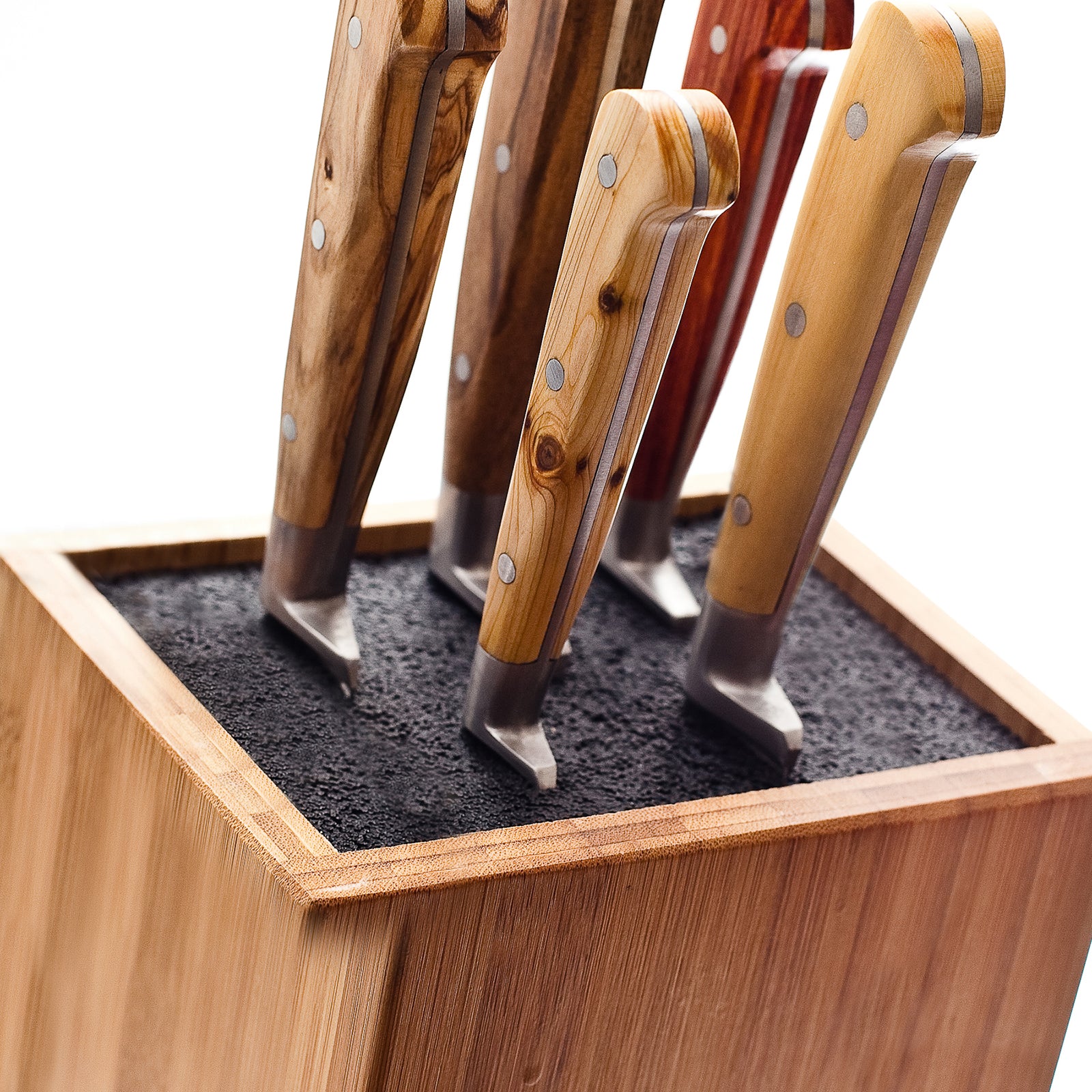 Icon Chef Flexiblock Bamboo Knife Block