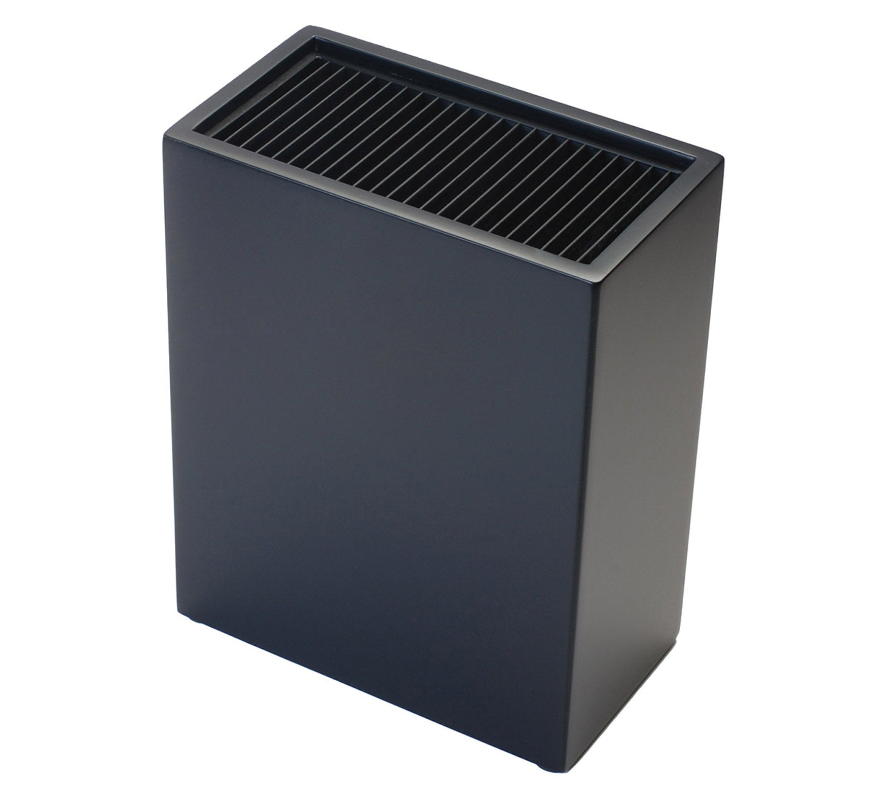 Icon Chef Universal Knife Block - Rectangle - Black